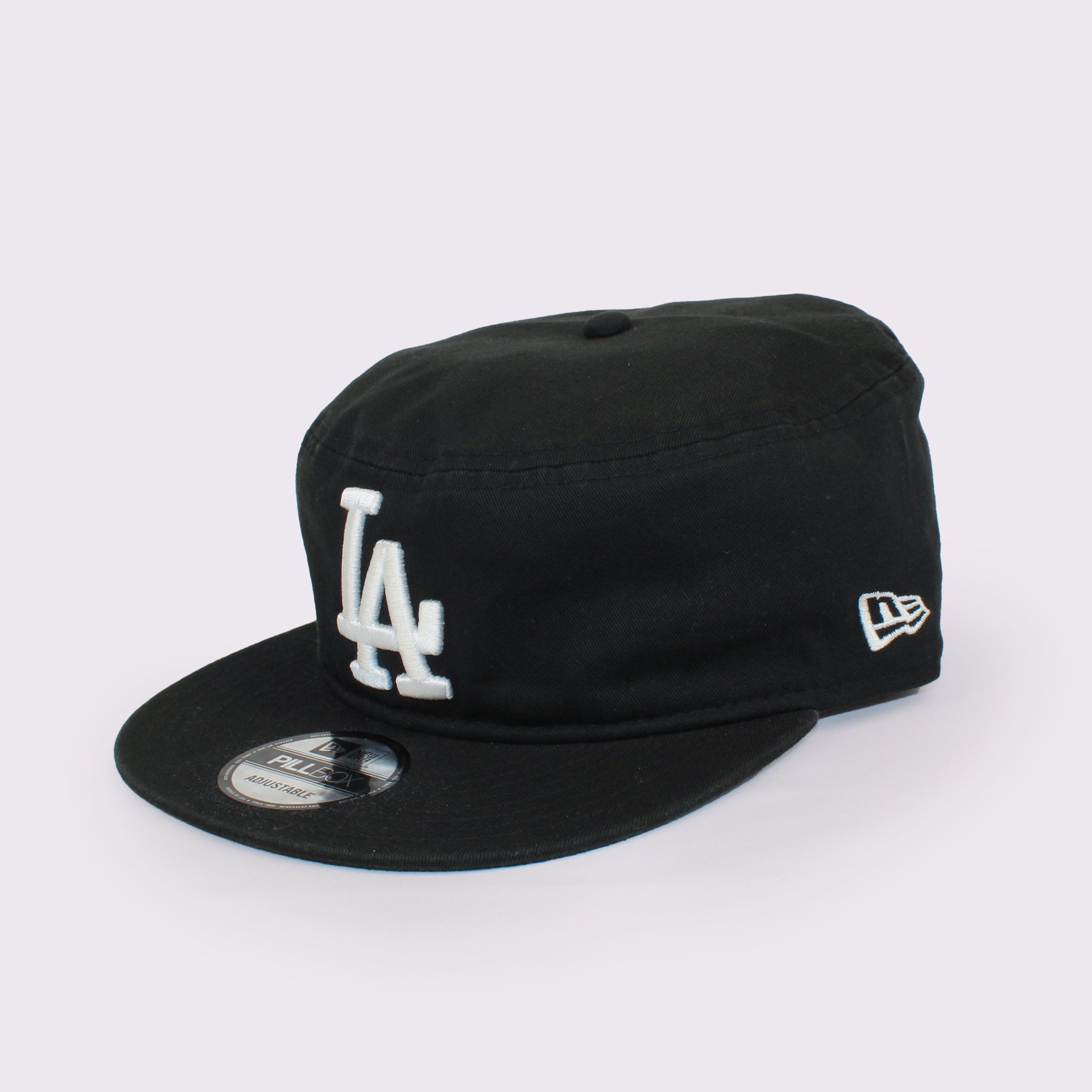 NEW ERA Pillbox アジャスタブル ロサンゼルス・ドジャース ブラック