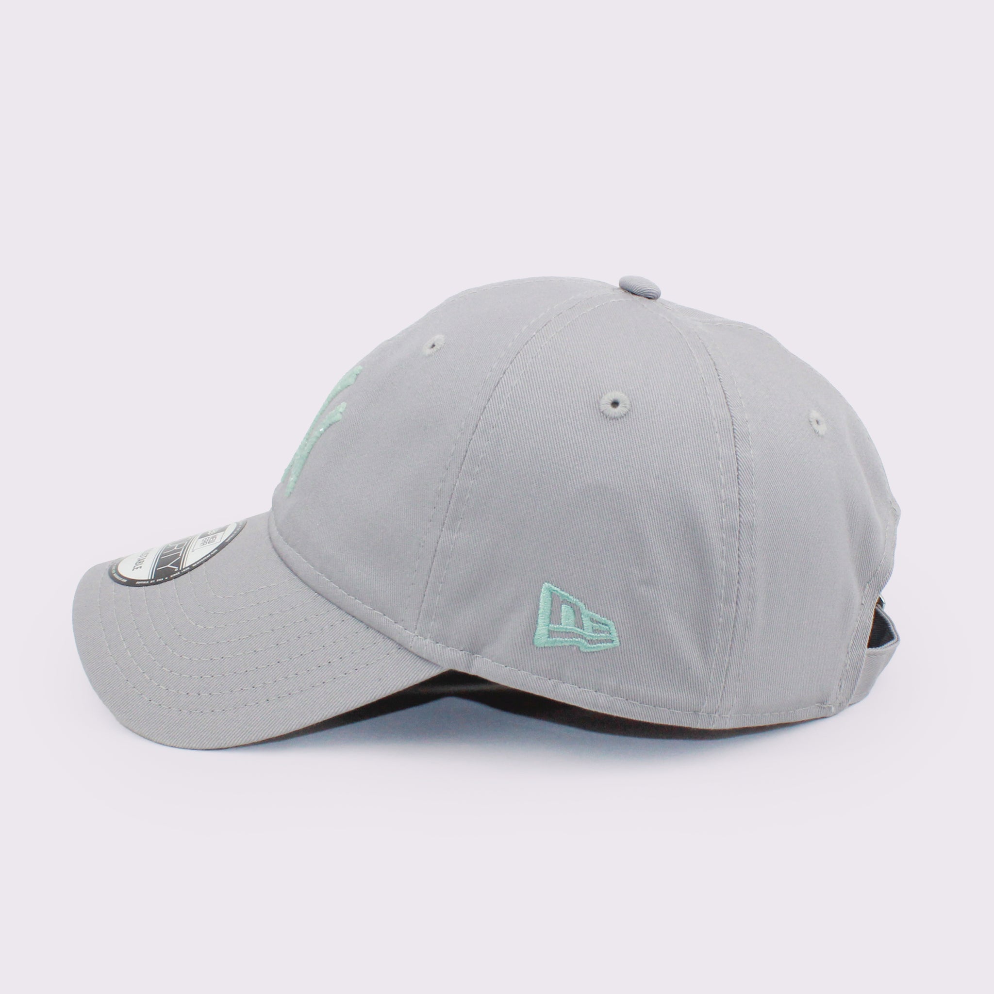 NEW ERA 9FORTY アンストラクチャード Unstructured Beads Logo ビーズロゴ ニューヨーク・ヤンキース ソフトブルー