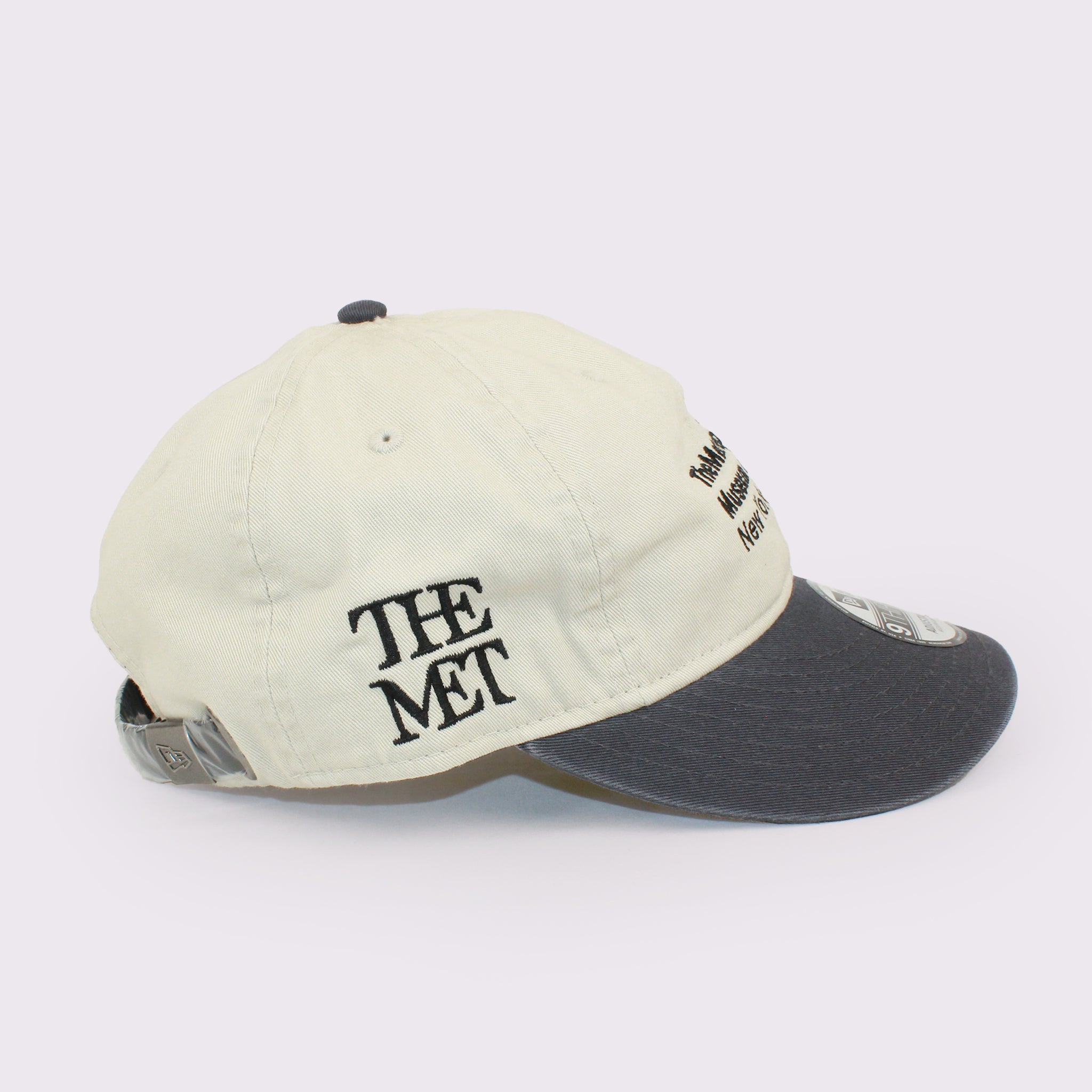 NEW ERA 9THIRTY The Met レザーストラップ ストーン ダーク