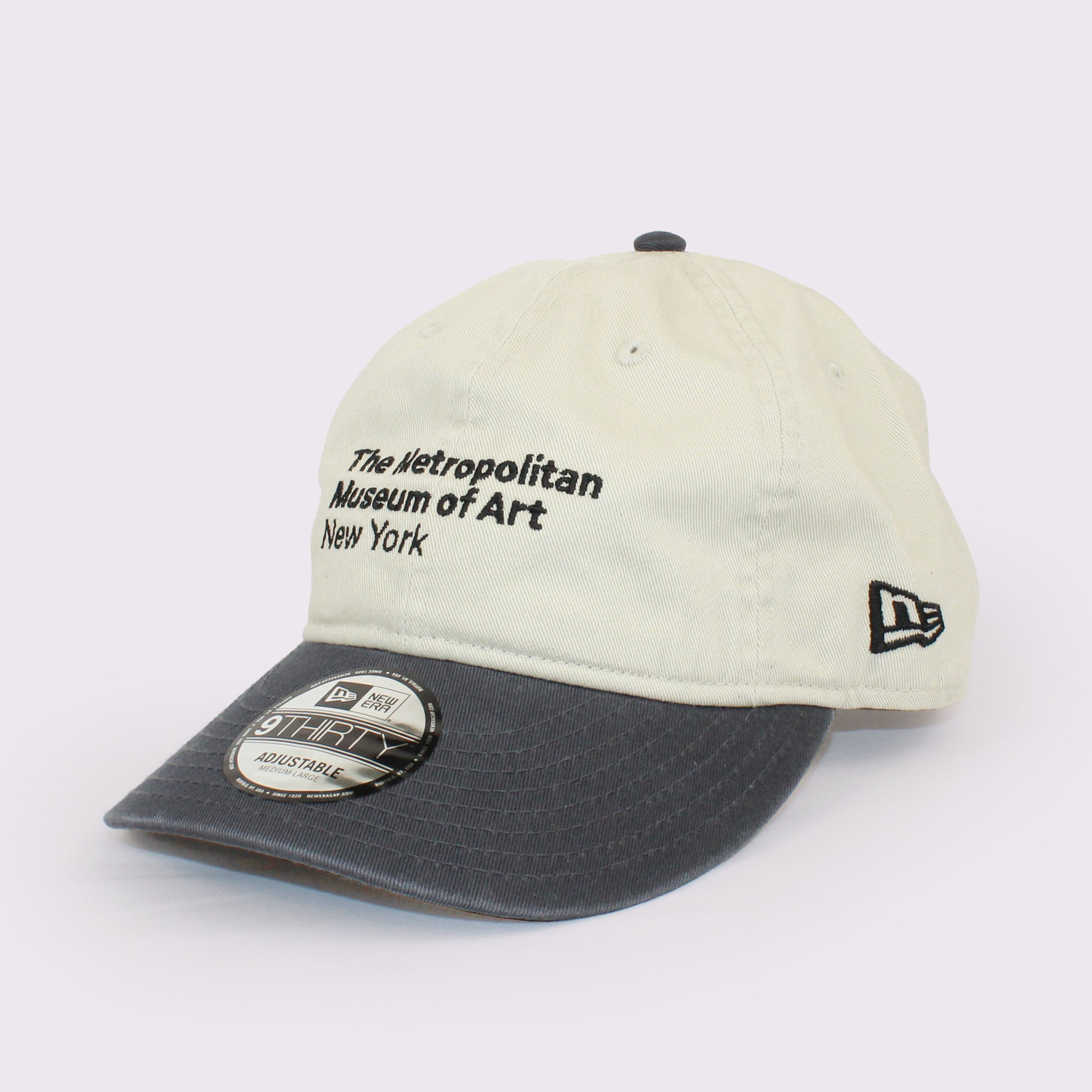9THIRTY The Met ニューエラ　 NEW ERA ストーン NEW ERA 9THIRTY The Met レザーストラップ ストーン ダーク