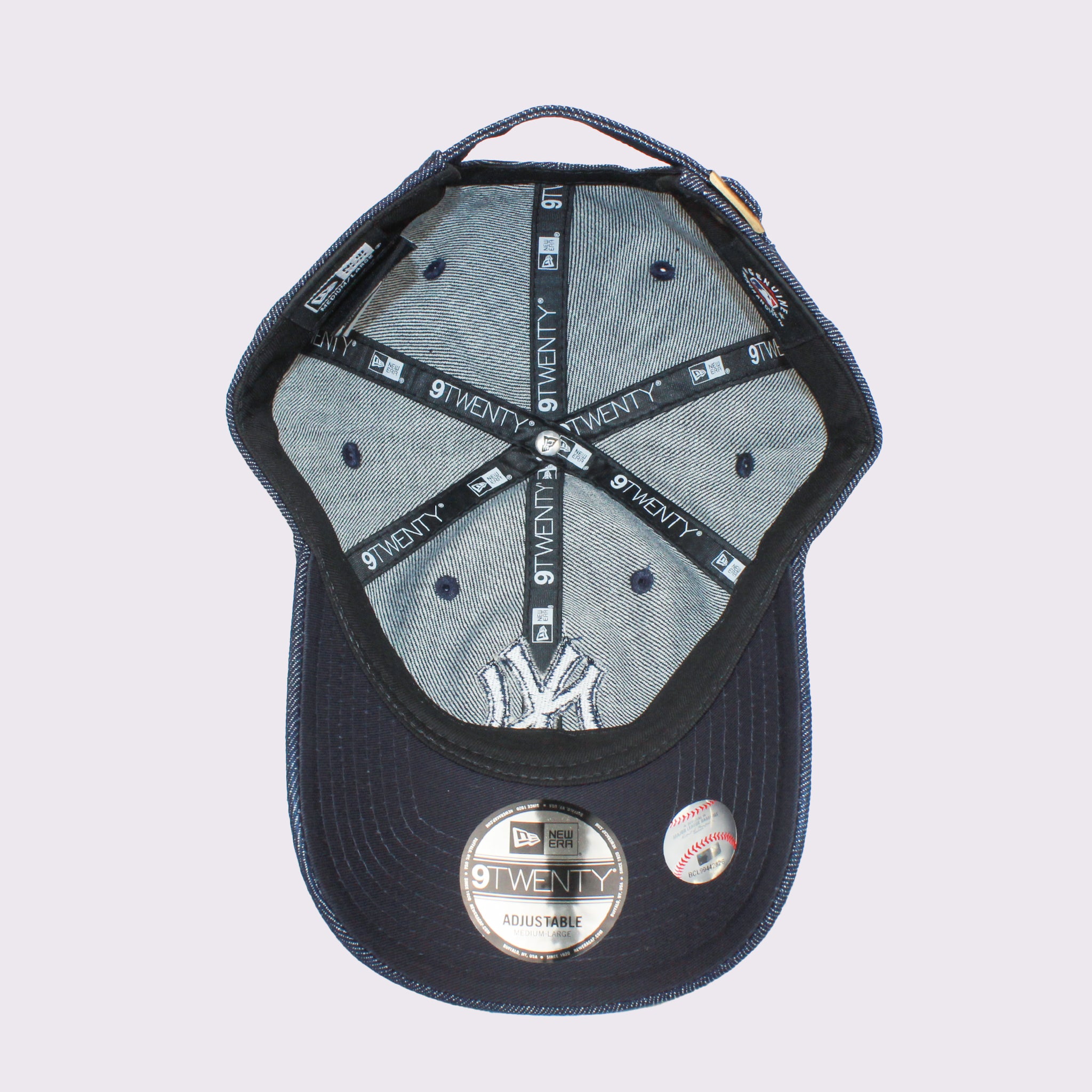 NEW ERA  9TWENTY Rhinestone ラインストーン ニューヨーク・ヤンキース デニム