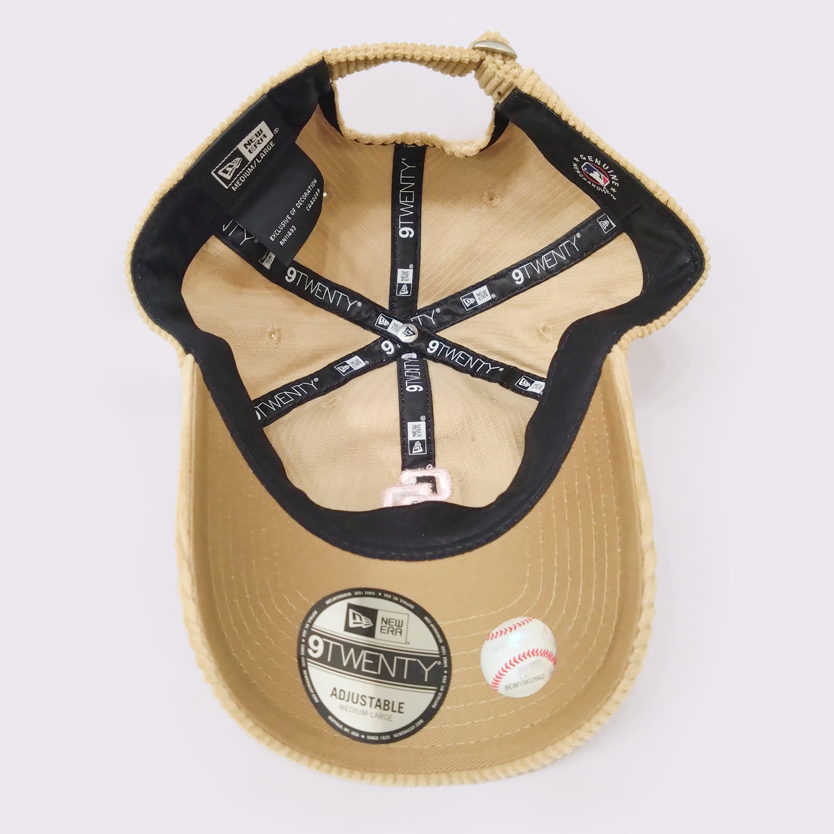 NEW ERA  9TWENTY Corduroy コーデュロイ サンディエゴ・パドレス ベージュ