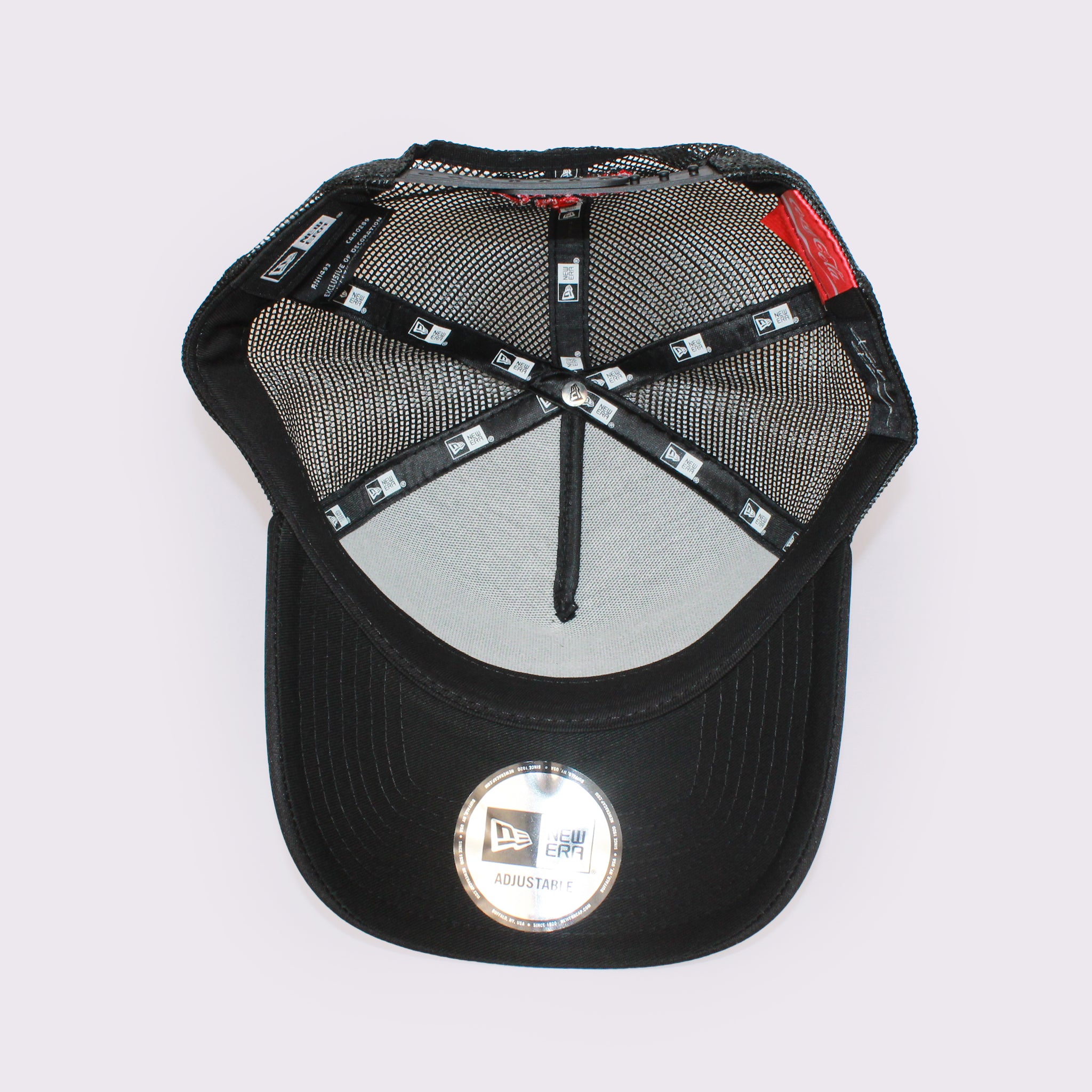 NEW ERA 9FORTY A-Frame トラッカー Coca-Cola designed by Kosuke Kawamura コカ･コーラ ブラック