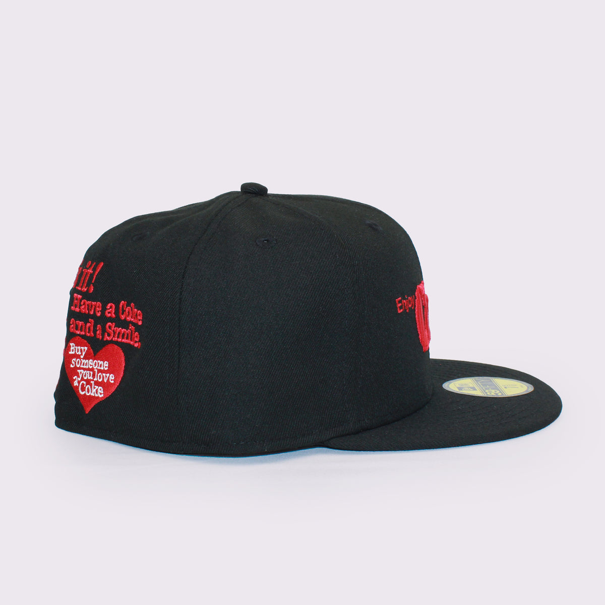 NEW ERA 59FIFTY Coca-Cola designed by Kosuke Kawamura コカ･コーラ ブラック