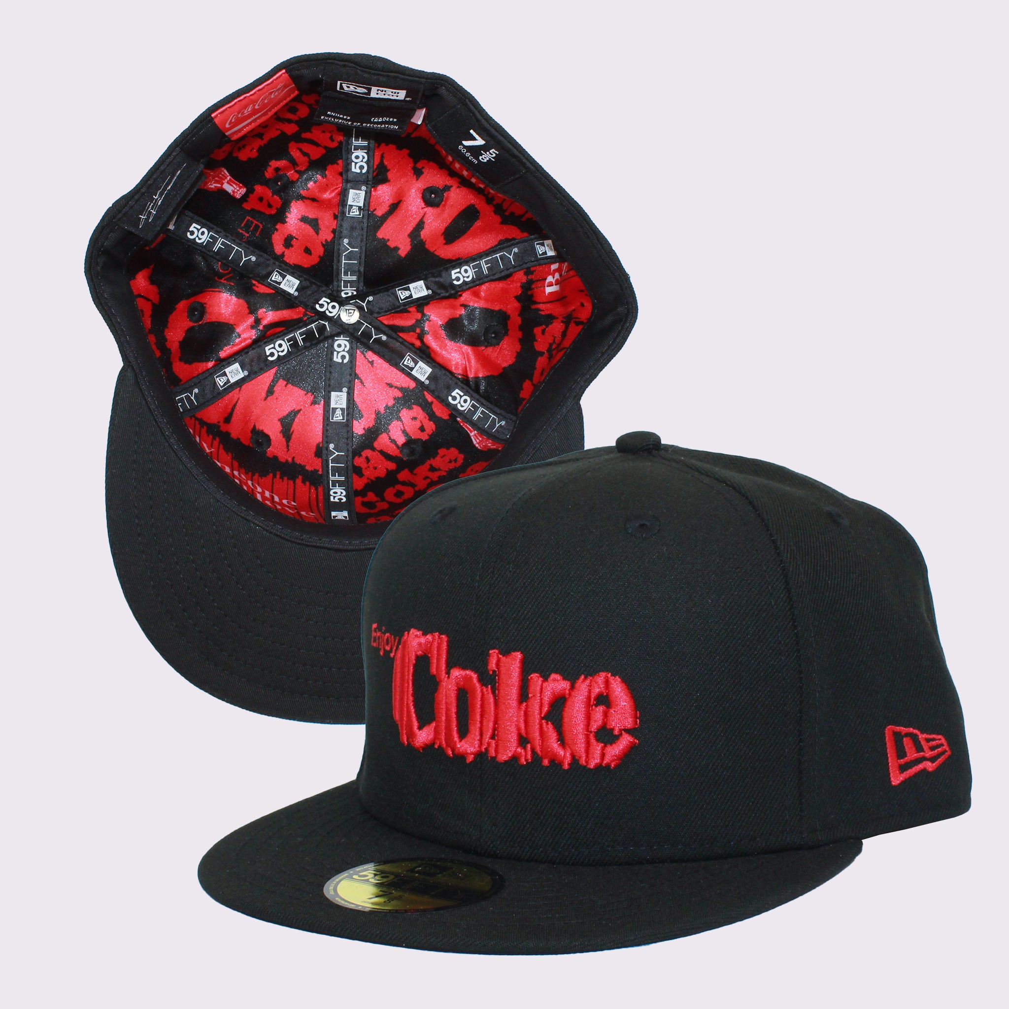 NEW ERA 59FIFTY Coca-Cola designed by Kosuke Kawamura コカ･コーラ ブラック