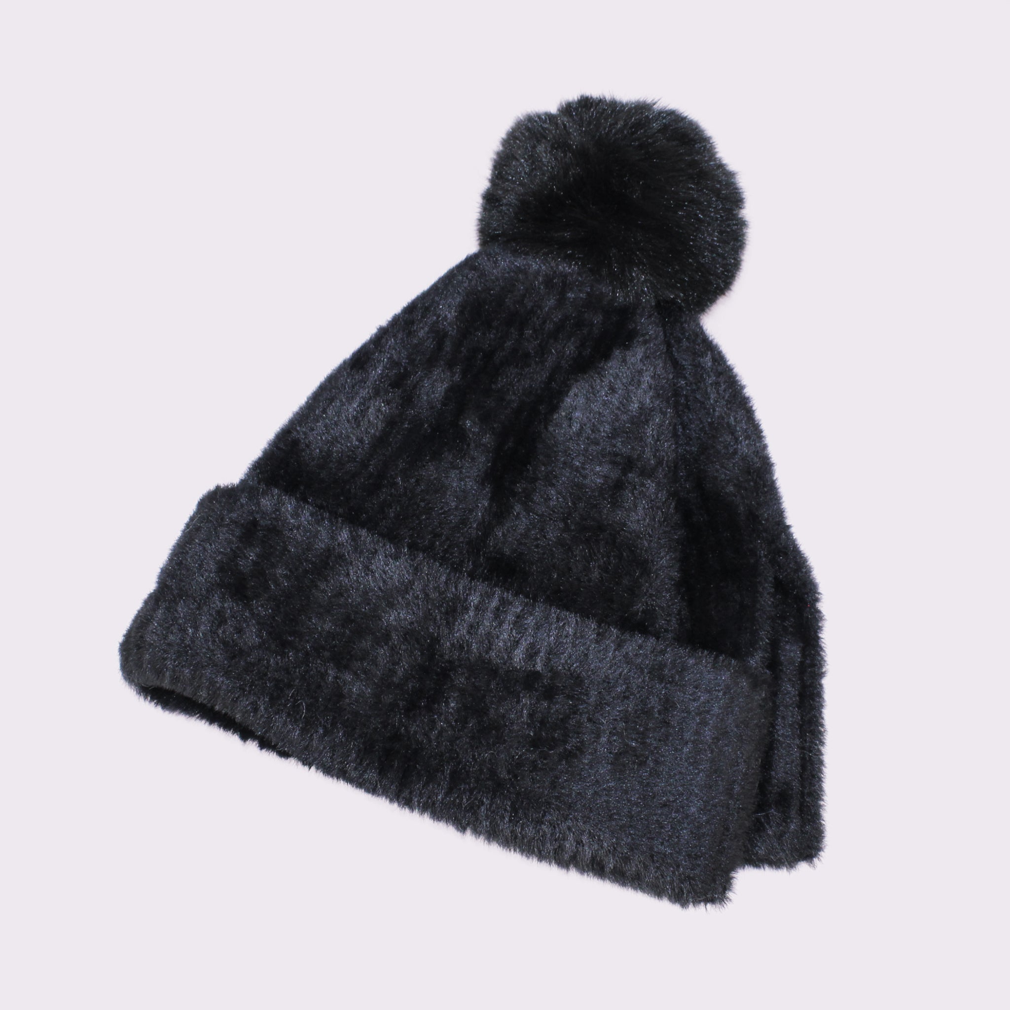 ヘアリーラップニット