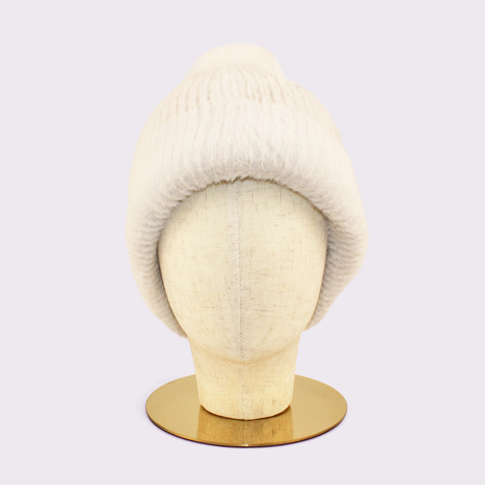 ヘアリーラップニット