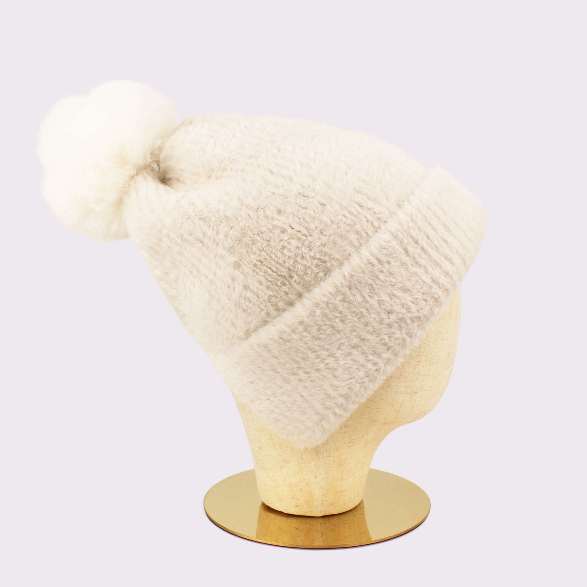 ヘアリーラップニット