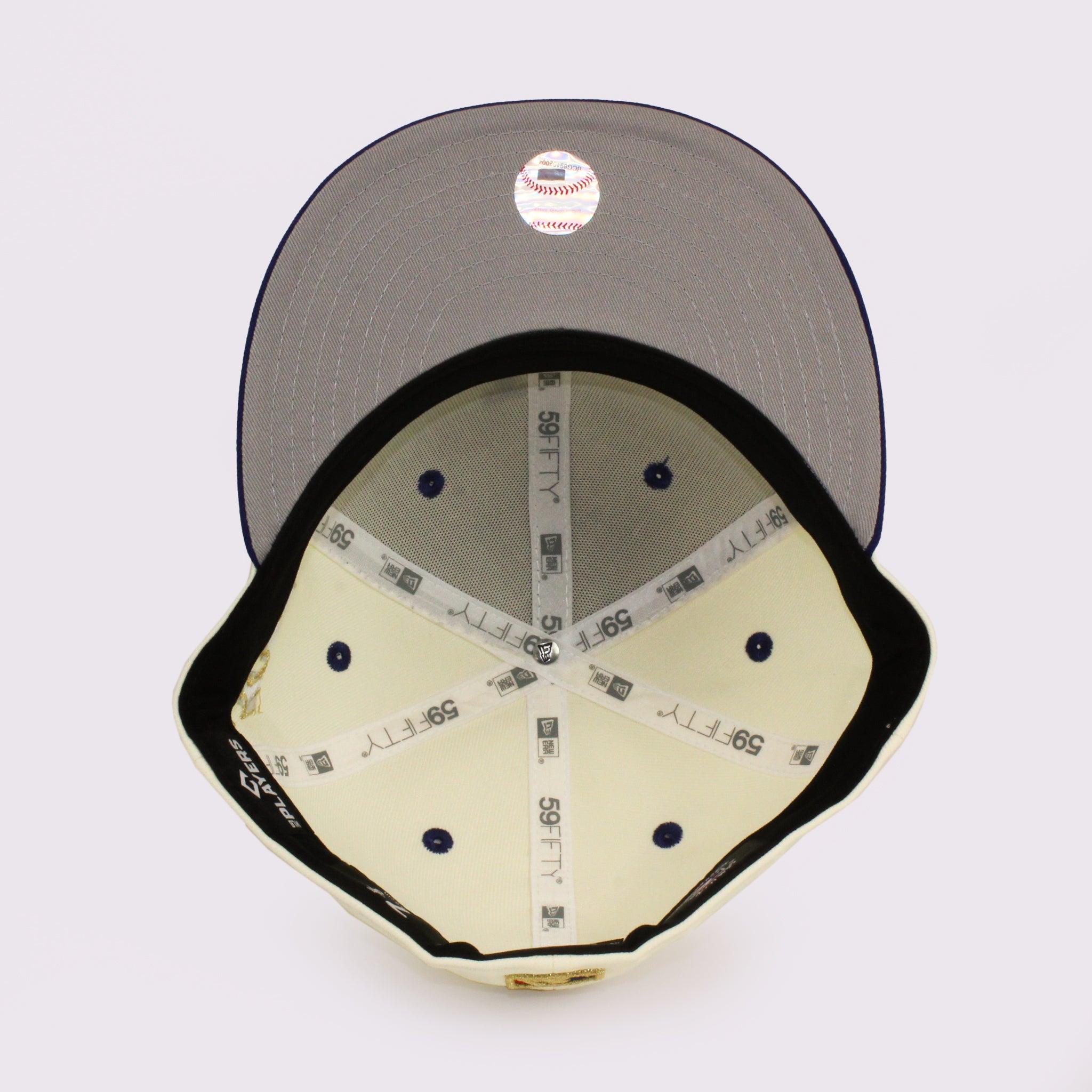 NEW ERA 59FIFTY Los Angeles Dodgers 50-50 Club Pack ロサンゼルス・ドジャース クロームホワイト ダークロイヤルバイザー  7 3/8   7 5/8