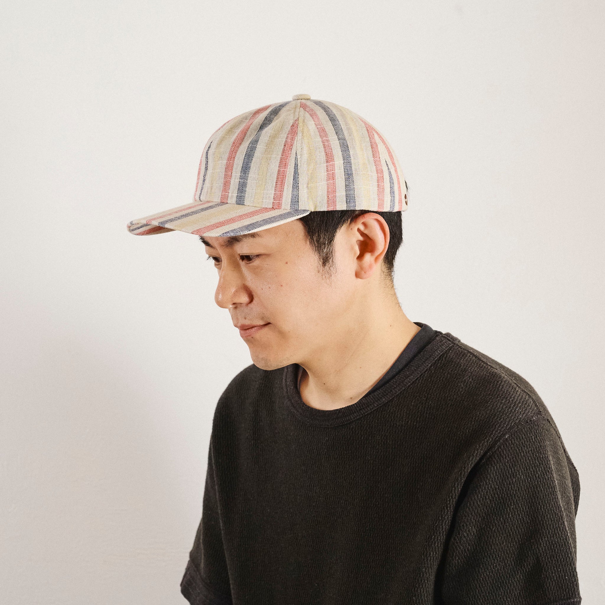 morno № 724502　インポートファブリックストライプCAP