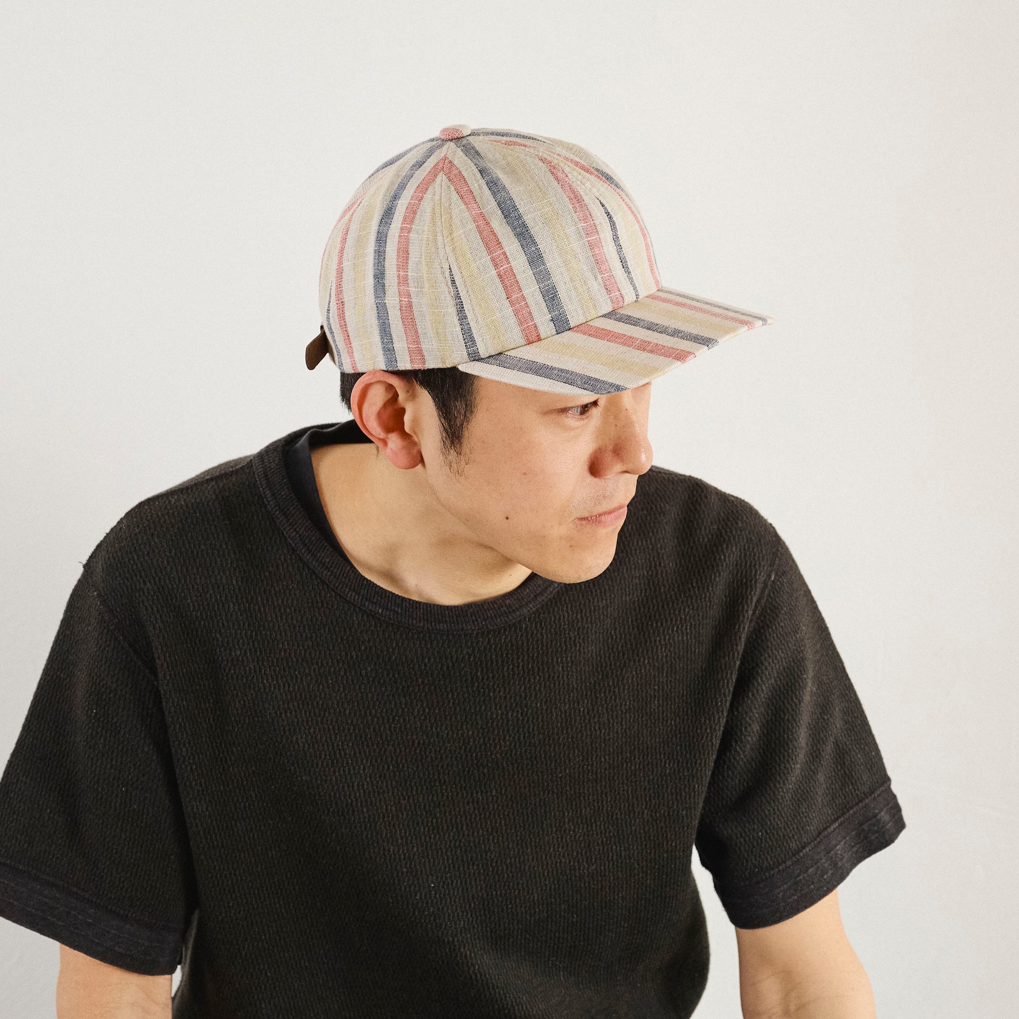 morno № 724502　インポートファブリックストライプCAP