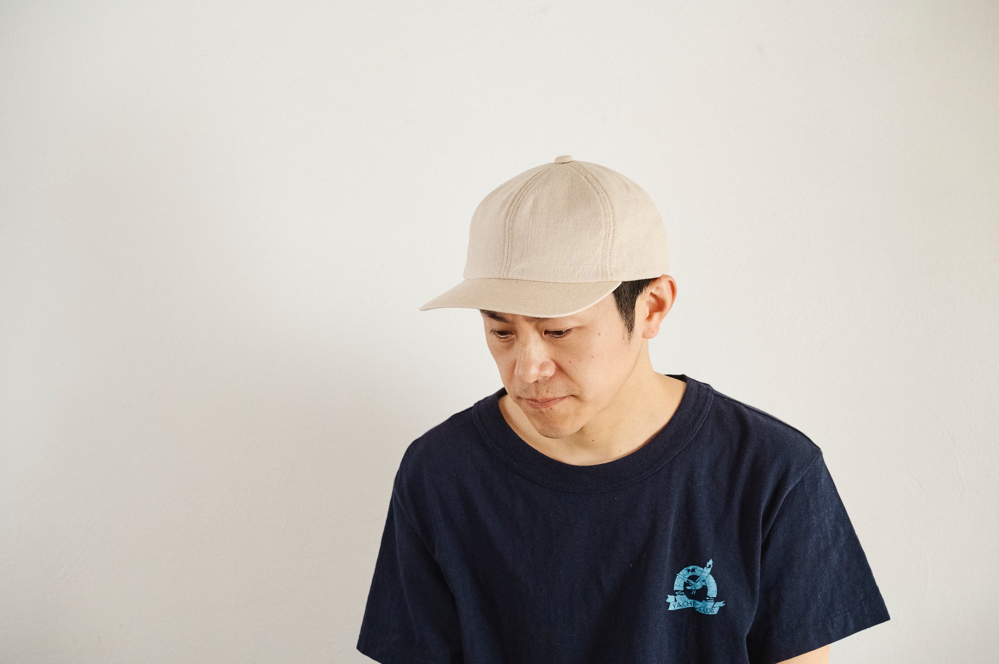 morno № 724504　インポートファブリックリネンCAP