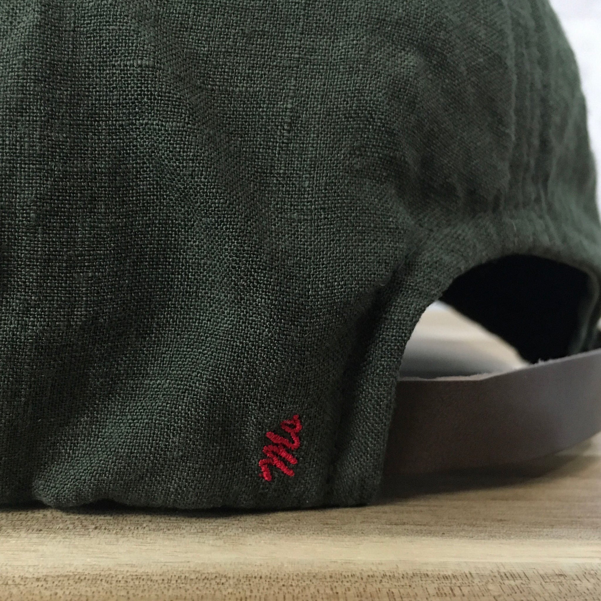 morno № 724513　レザー×リネンB.B.キャップ