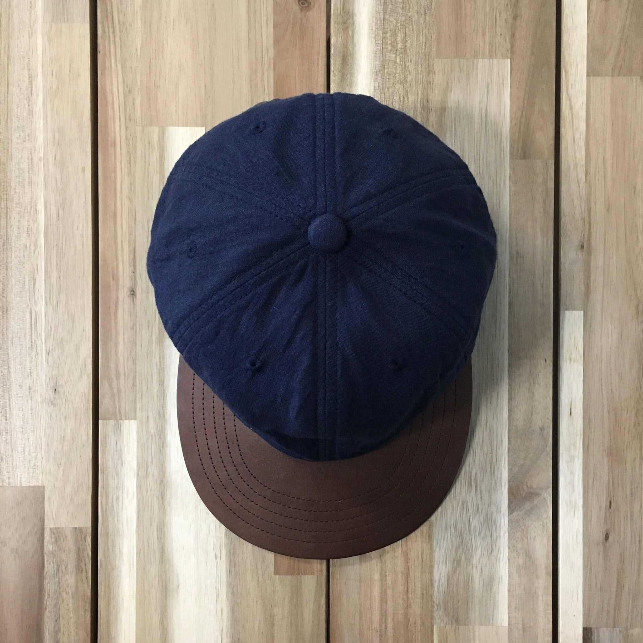 morno № 724513　レザー×リネンB.B.キャップ