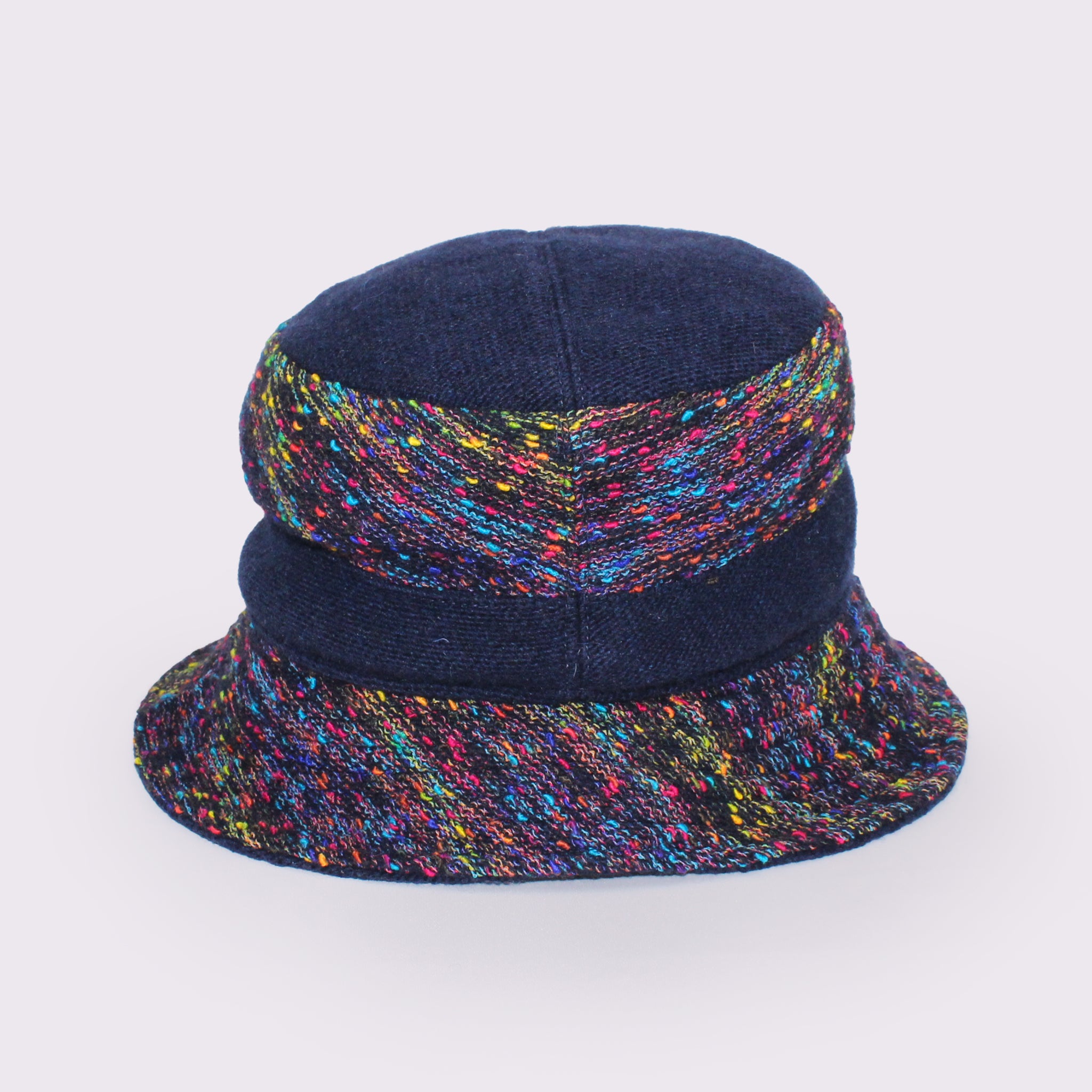 ANGIOLO FRASCONI　ネップツイードサファリハット