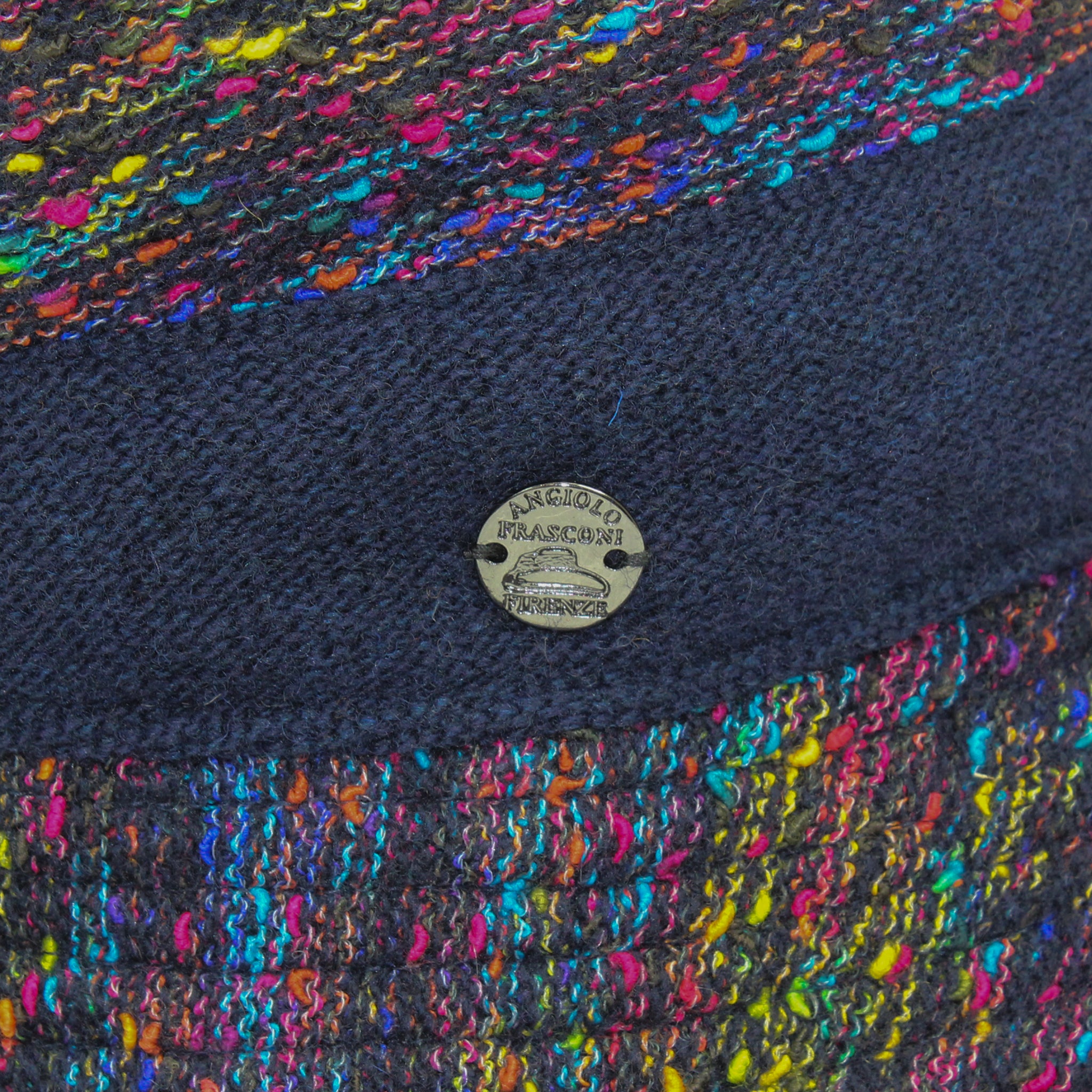 ANGIOLO FRASCONI　ネップツイードサファリハット