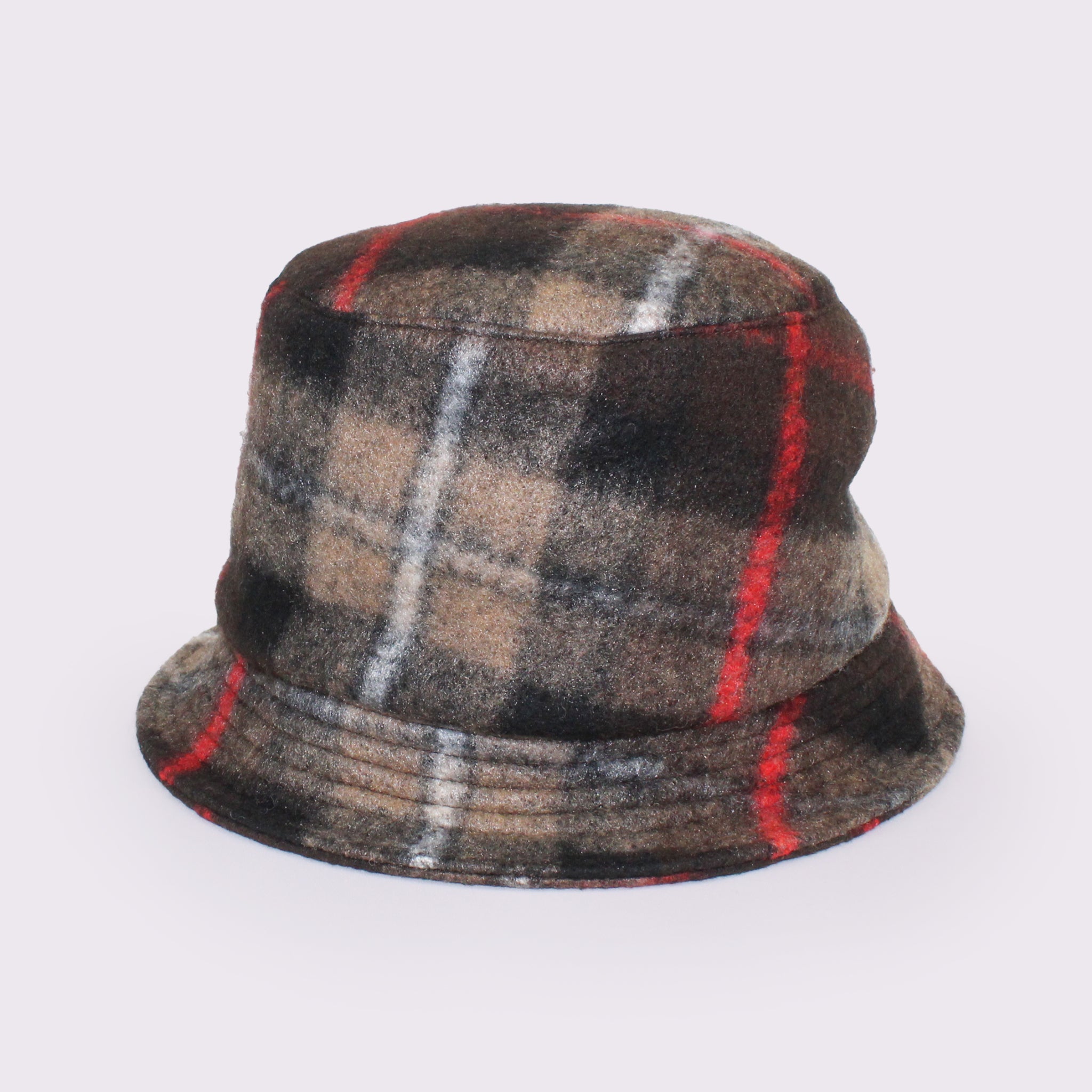 ANGIOLO FRASCONI　チェックバケットハット