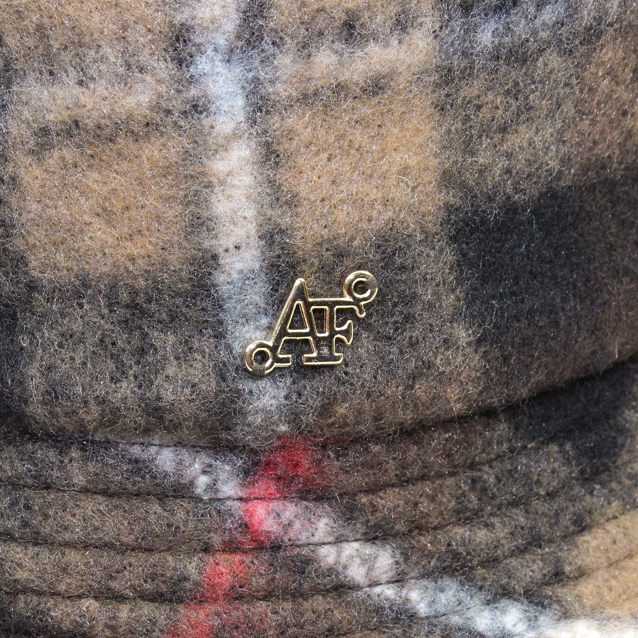 ANGIOLO FRASCONI　チェックバケットハット