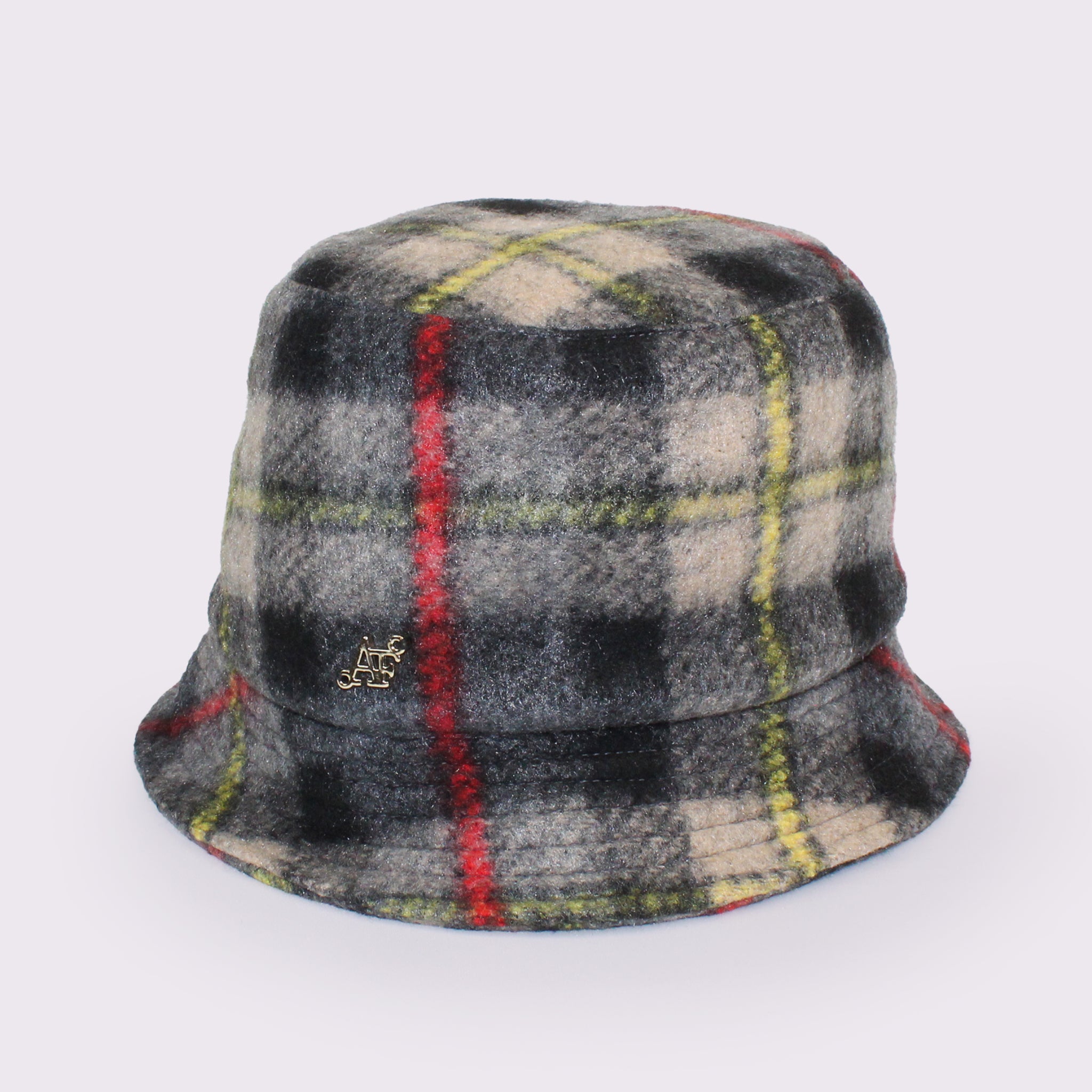 ANGIOLO FRASCONI　チェックバケットハット