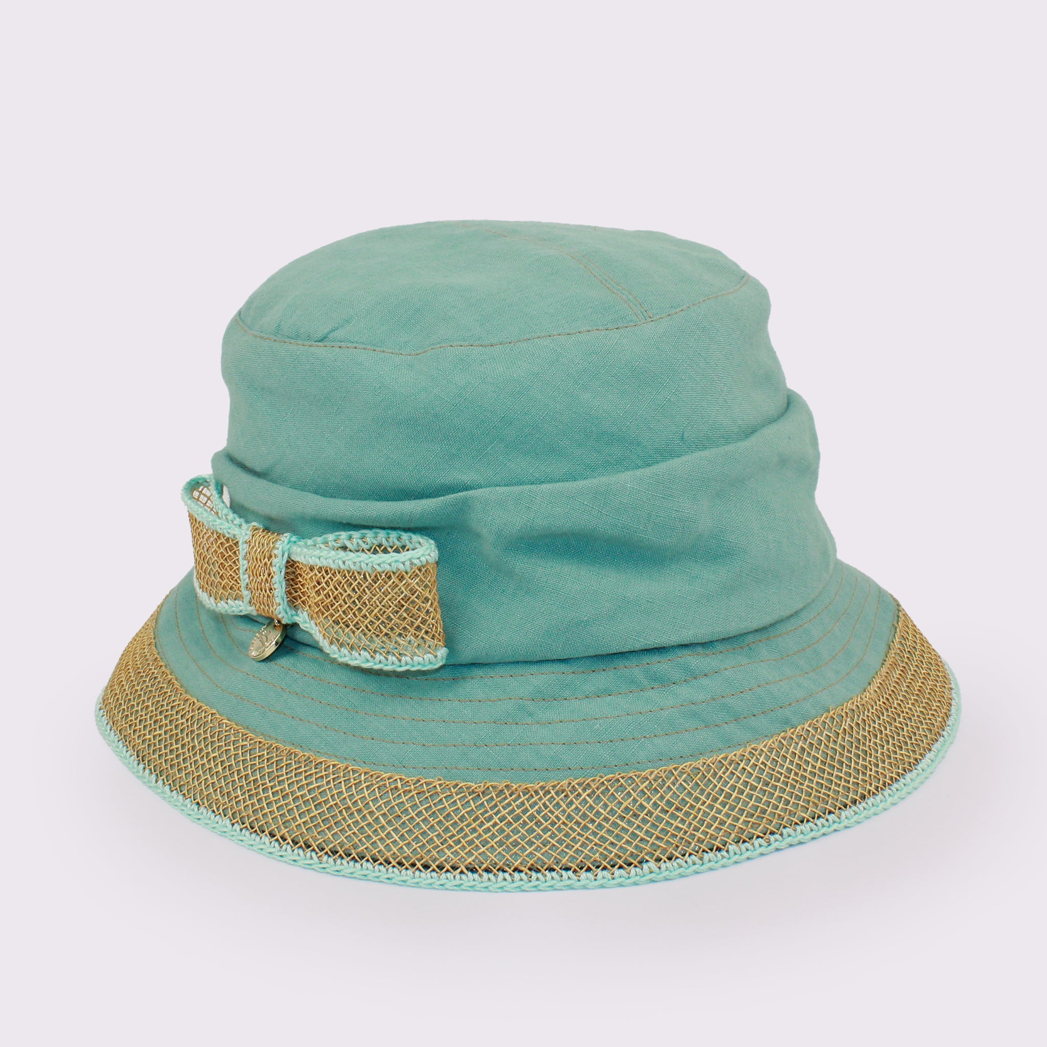 ANGIOLO FRASCONI　ジュートリボンクロッシェ 13678