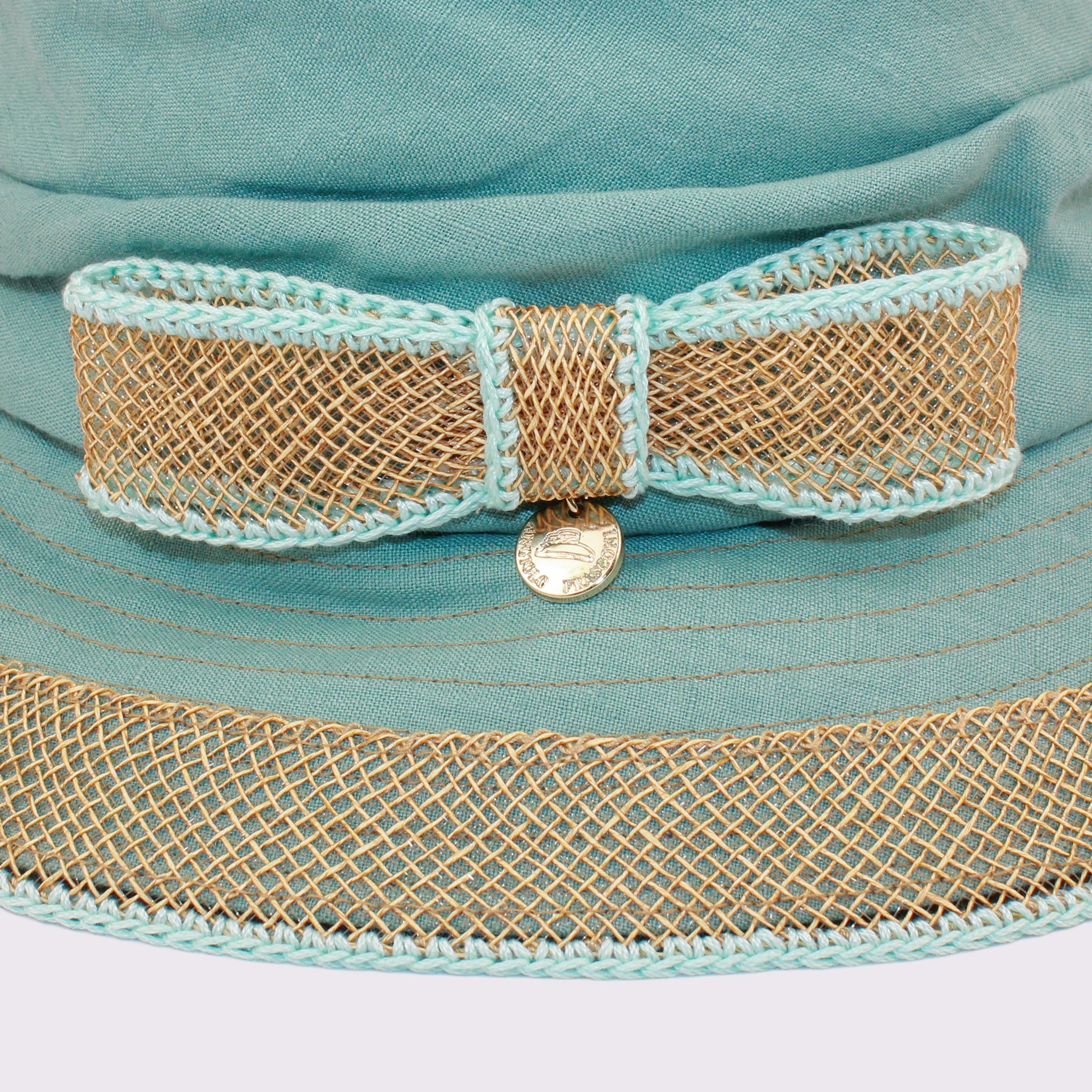 ANGIOLO FRASCONI　ジュートリボンクロッシェ 13678