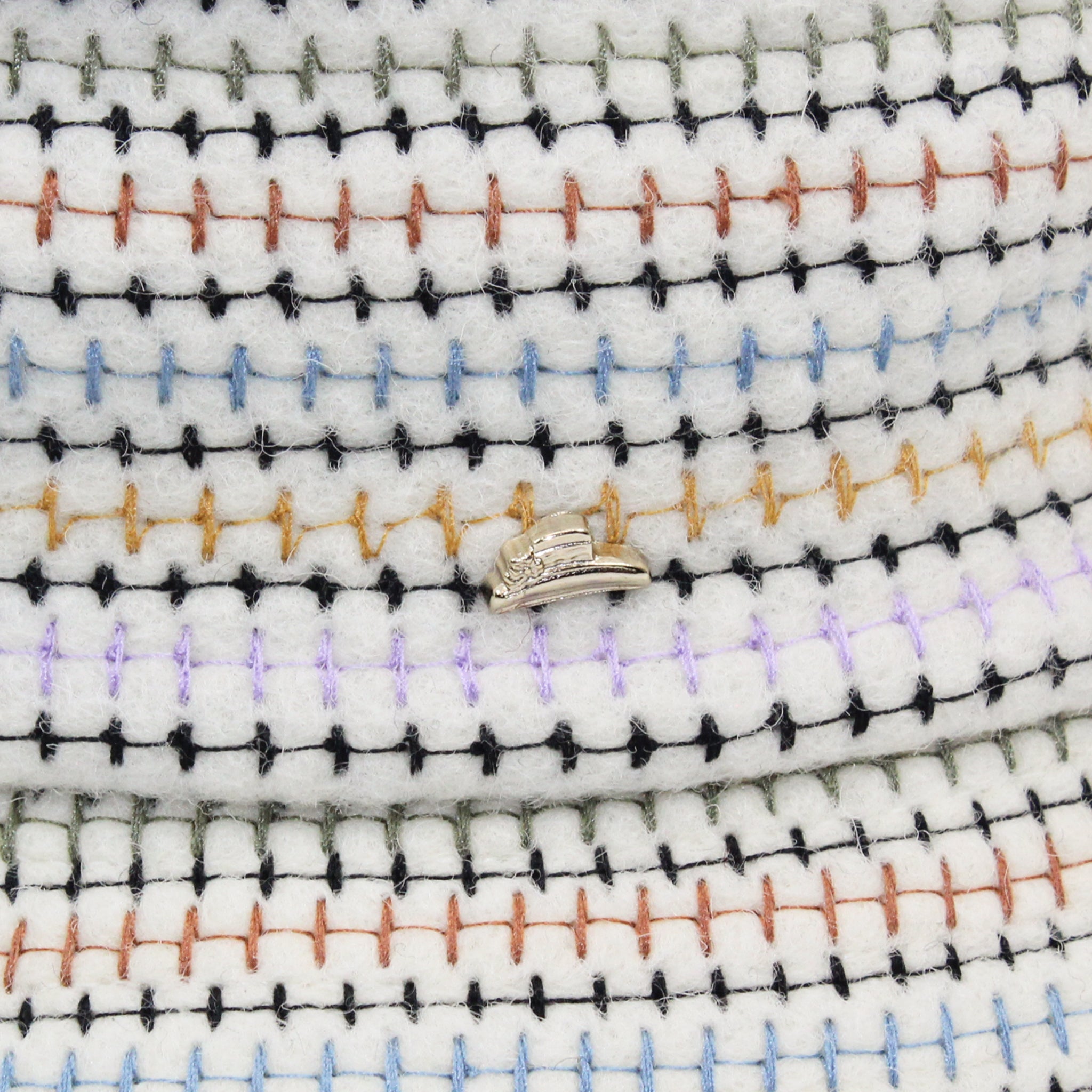 ANGIOLO FRASCONI　ステッチバケットハット