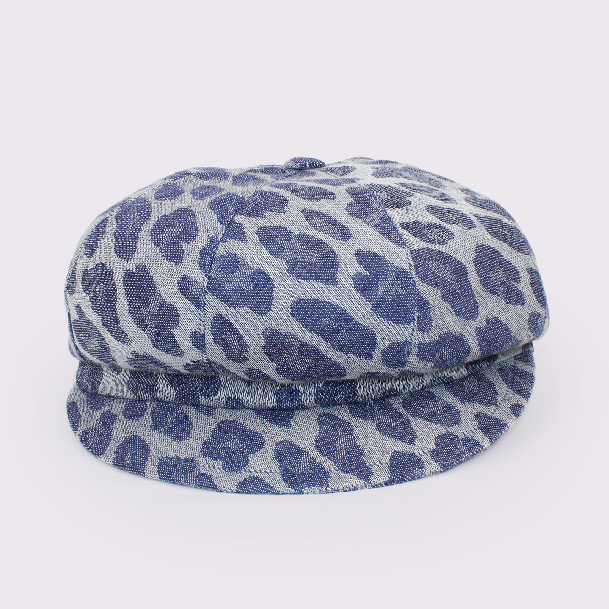 ANGIOLO FRASCONI　レオパードキャスケット 13865