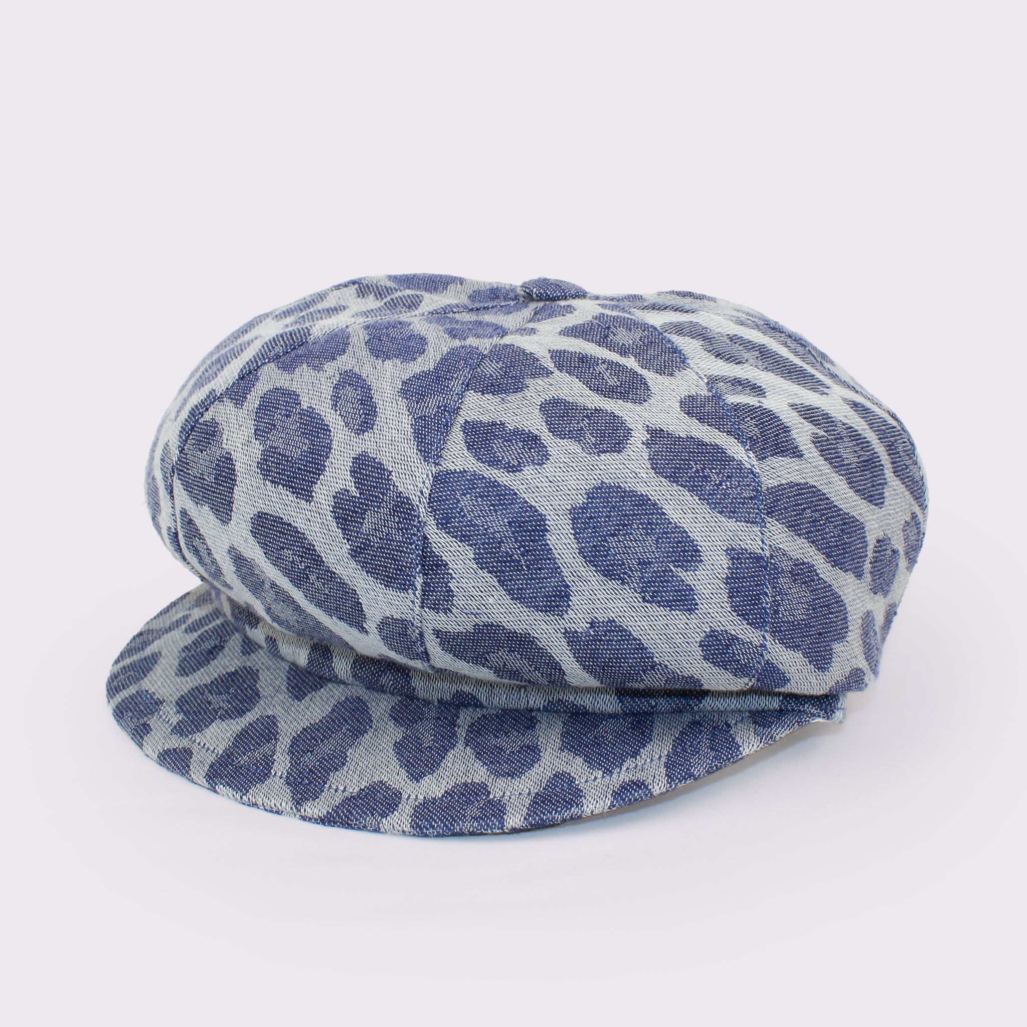 ANGIOLO FRASCONI　レオパードキャスケット 13865