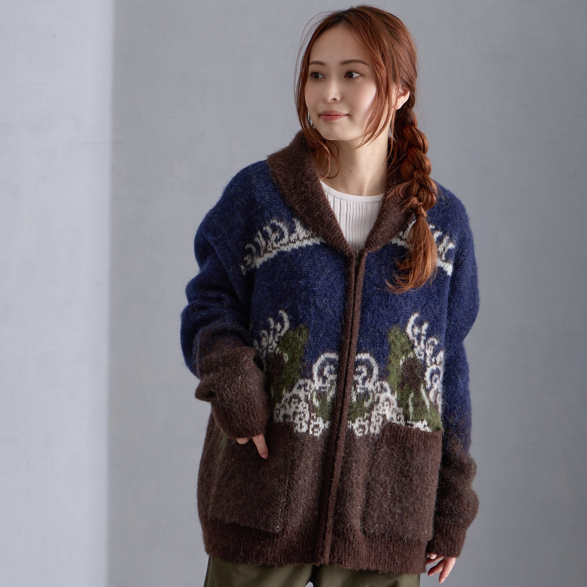 【HKD】龍神スカジャンカーディガン