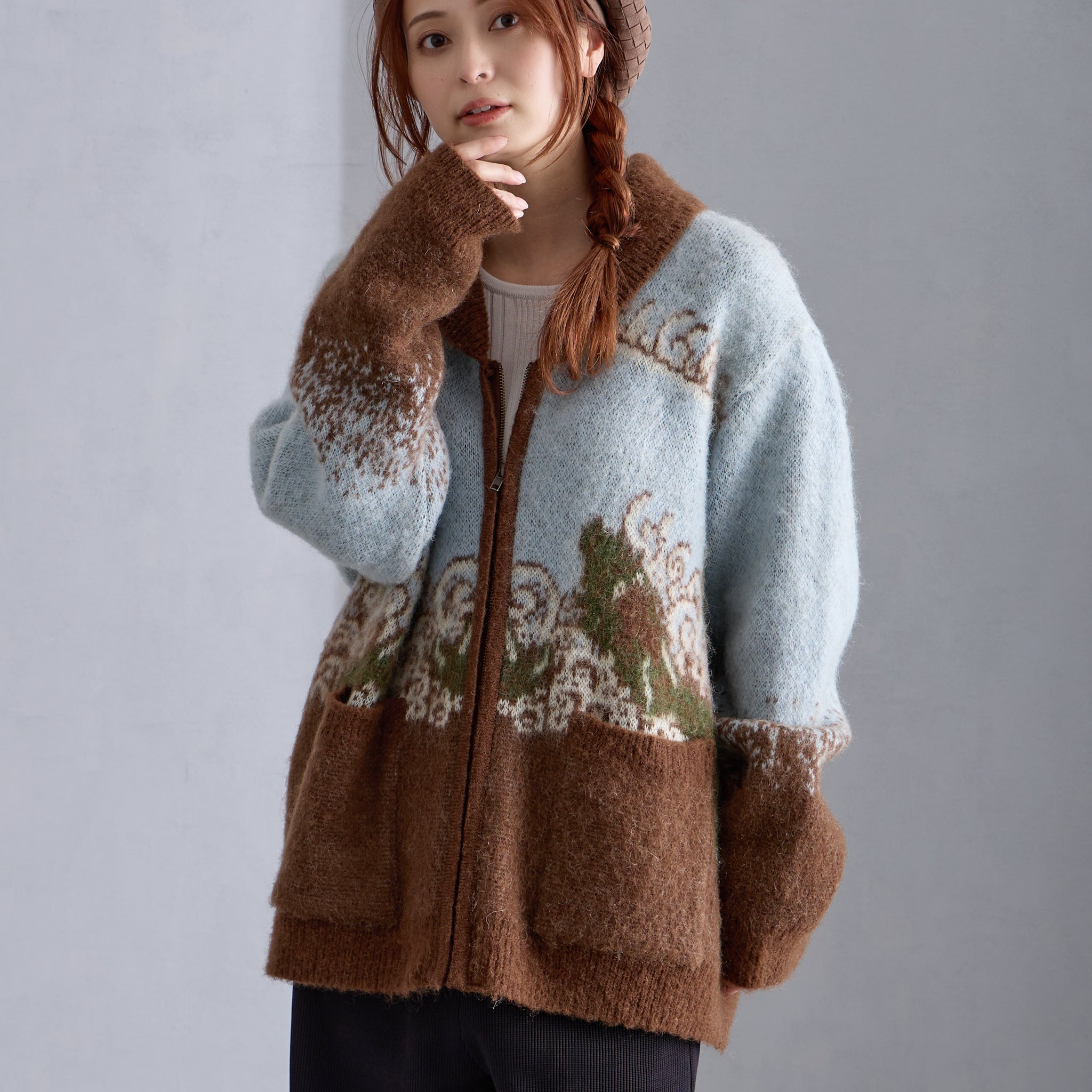 【HKD】龍神スカジャンカーディガン