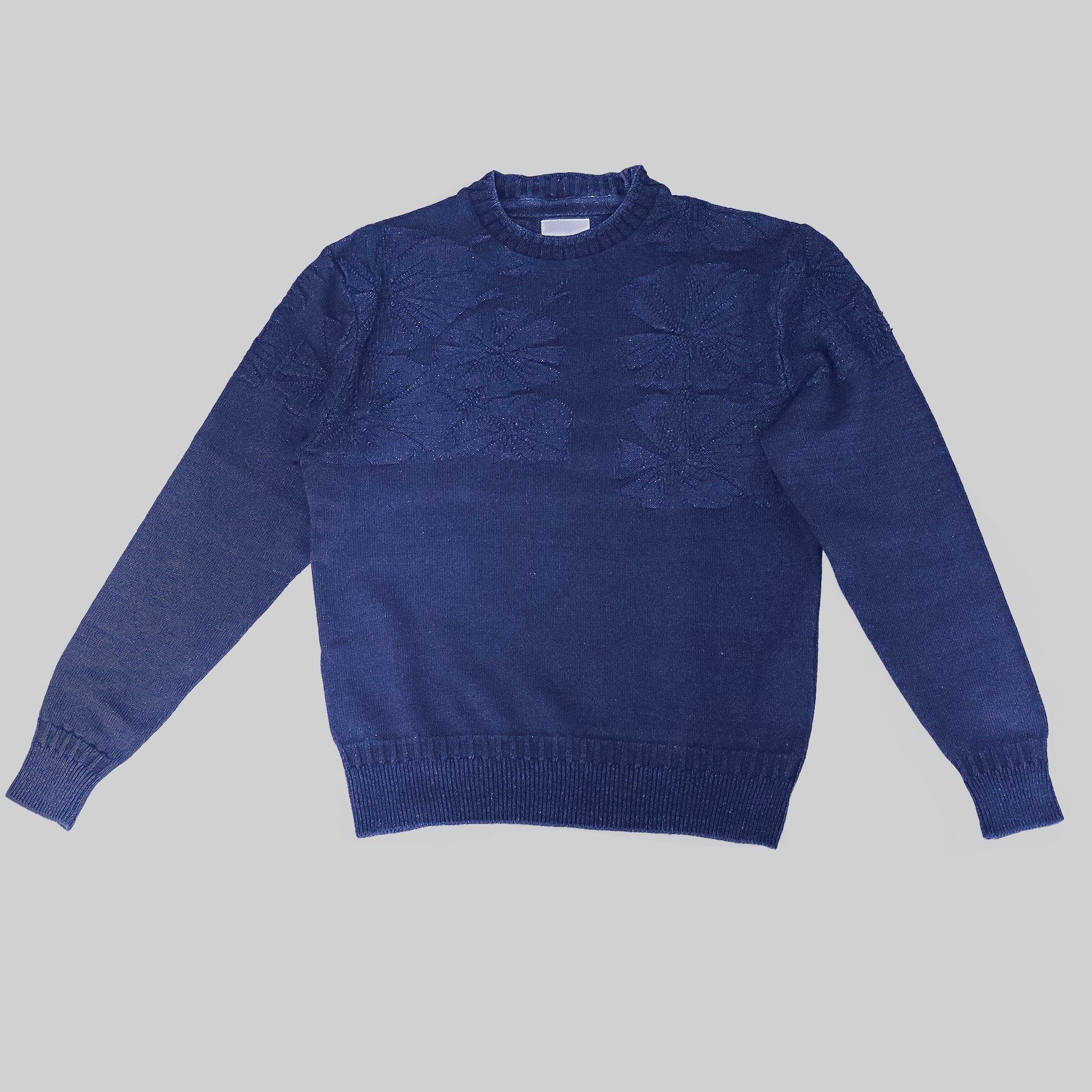 【HKD】DENIM FLOWER PULL