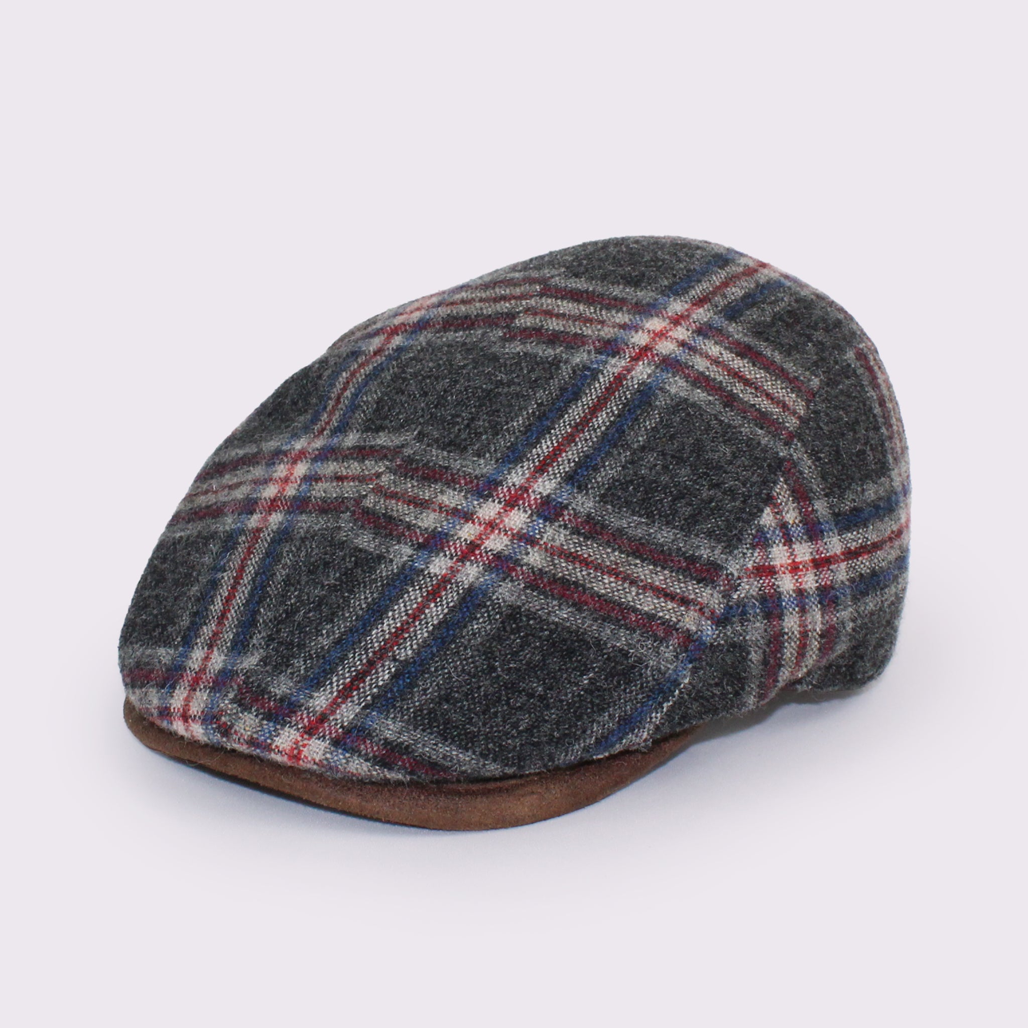 Herman（ヘルマン） VirginWoolチェックハンチング