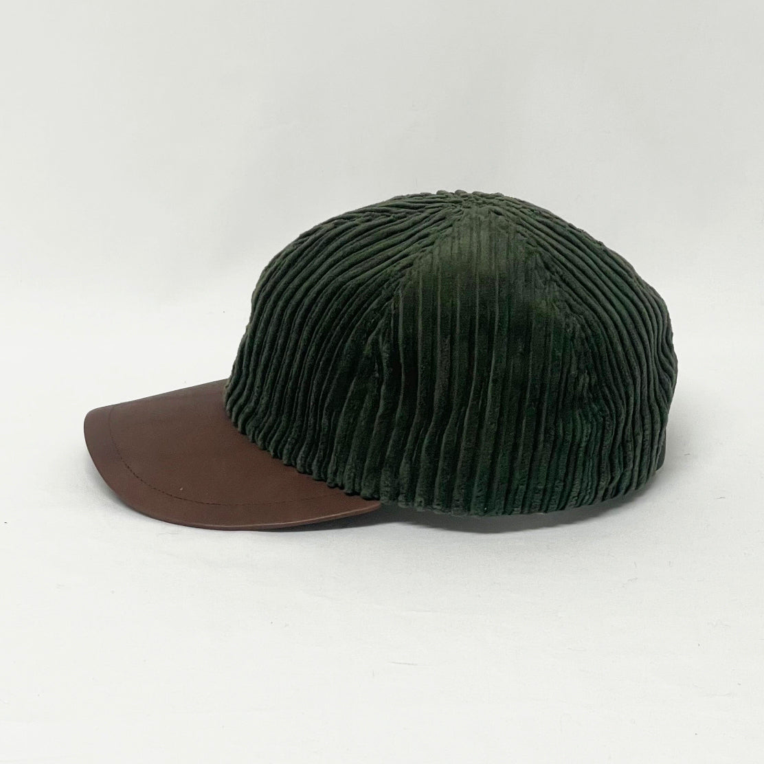 morno コーデュロイ×レザーCAP № 722615