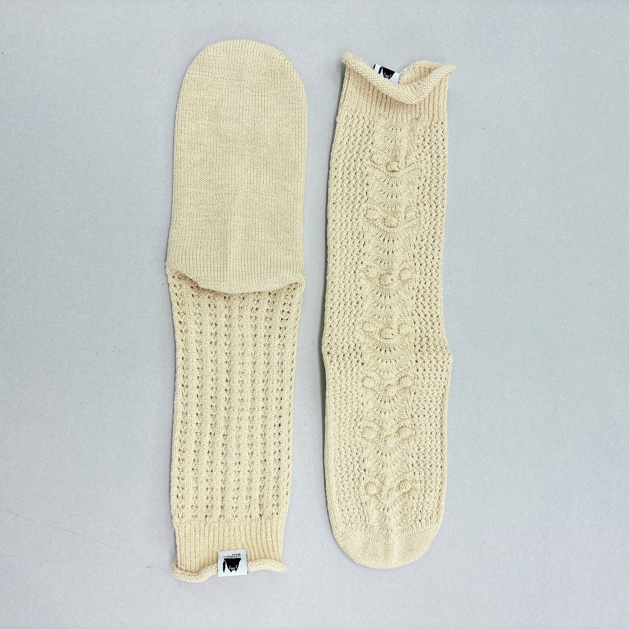 NYG006【NYANDER KNIT/ニャンダーニット】lacy socks レーシーソックス  【公式】Hanazawa Knit Design オンラインストア