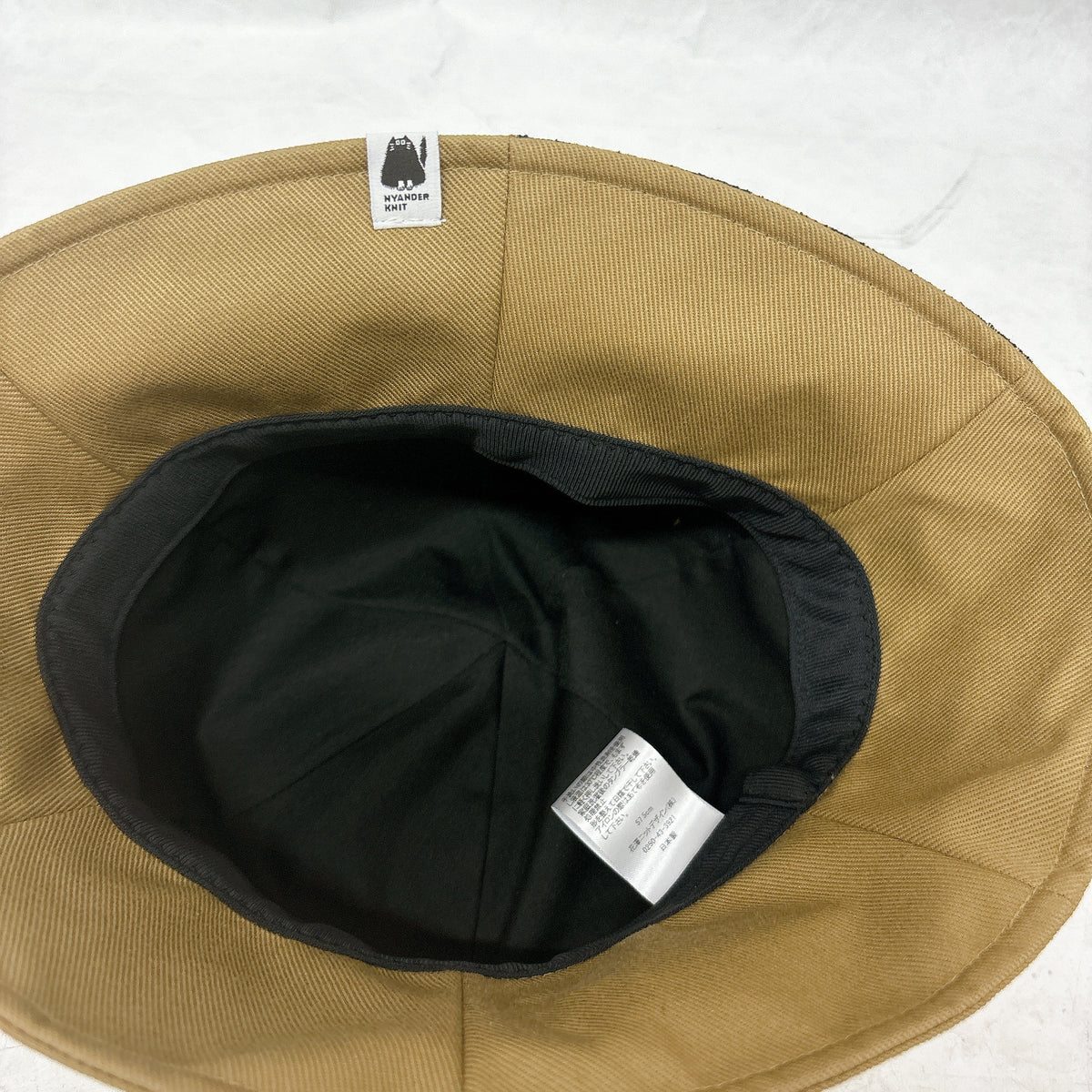 【NYANDER KNIT/ニャンダーニット】tulip hat チューリップハット