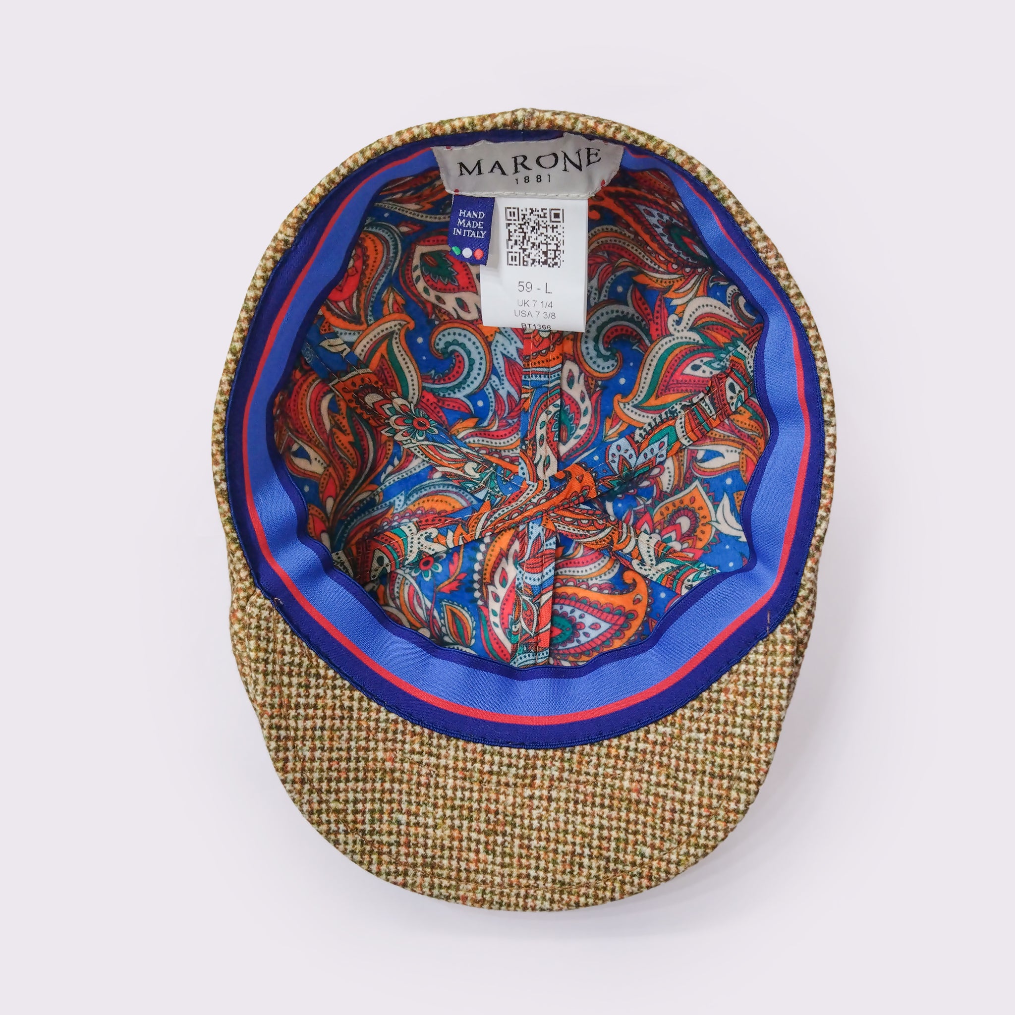 MARONE(マローネ)　千鳥ハンチング