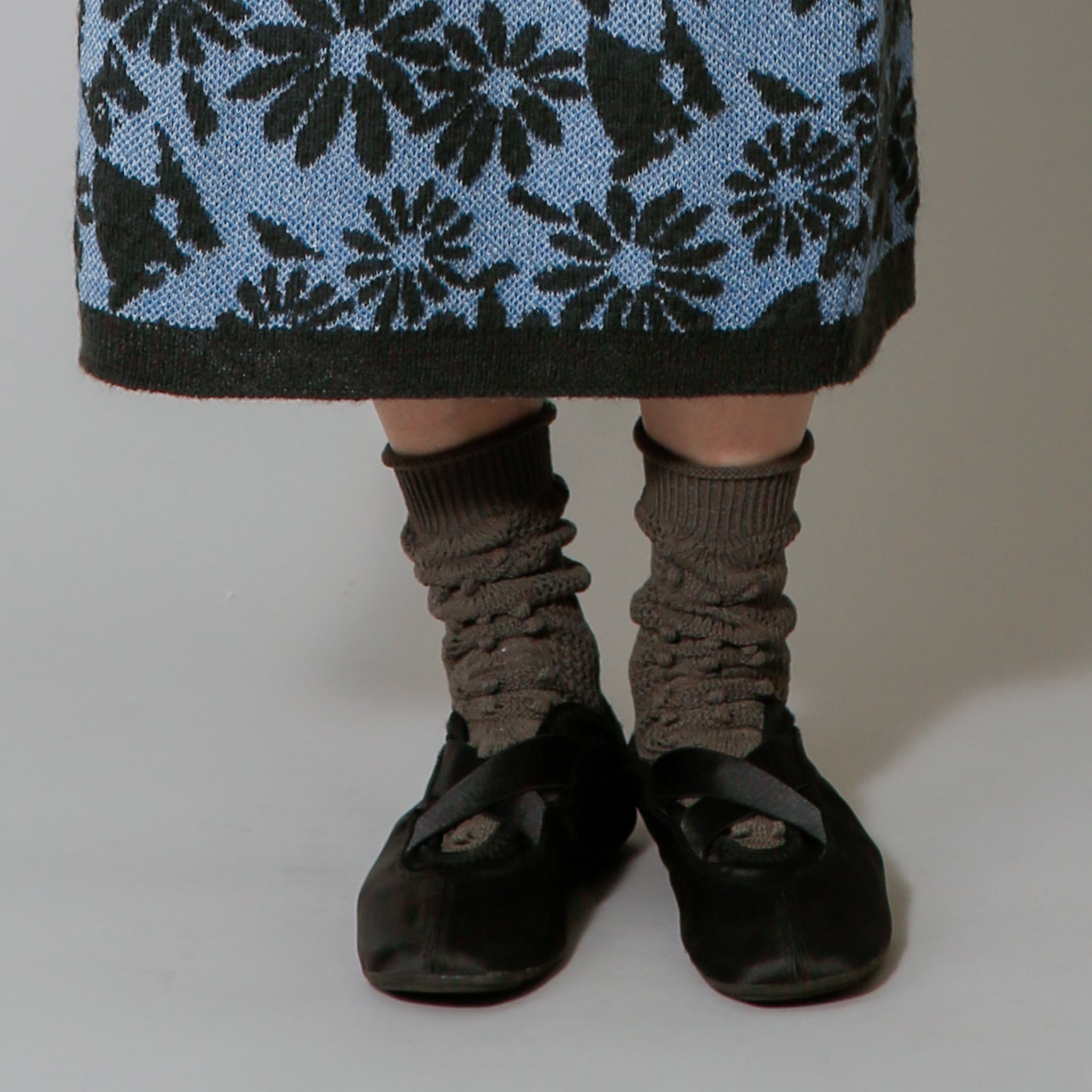 NYG006【NYANDER KNIT/ニャンダーニット】lacy socks レーシーソックス  【公式】Hanazawa Knit Design オンラインストア