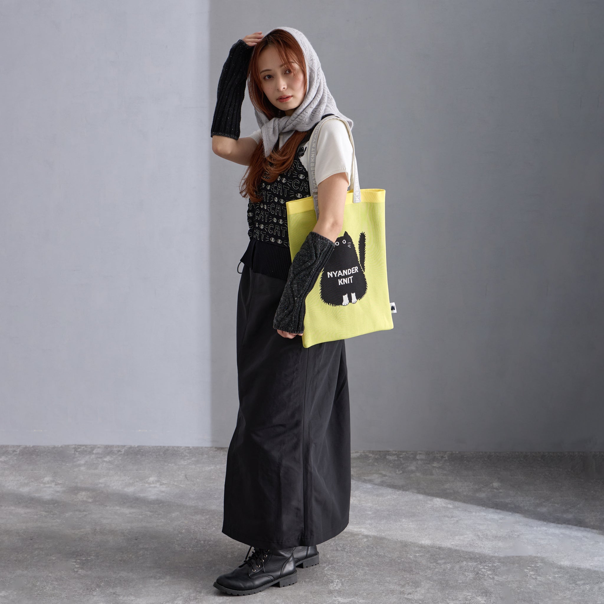 【NYANDER KNIT/ニャンダーニット】 NYANDER TOTE