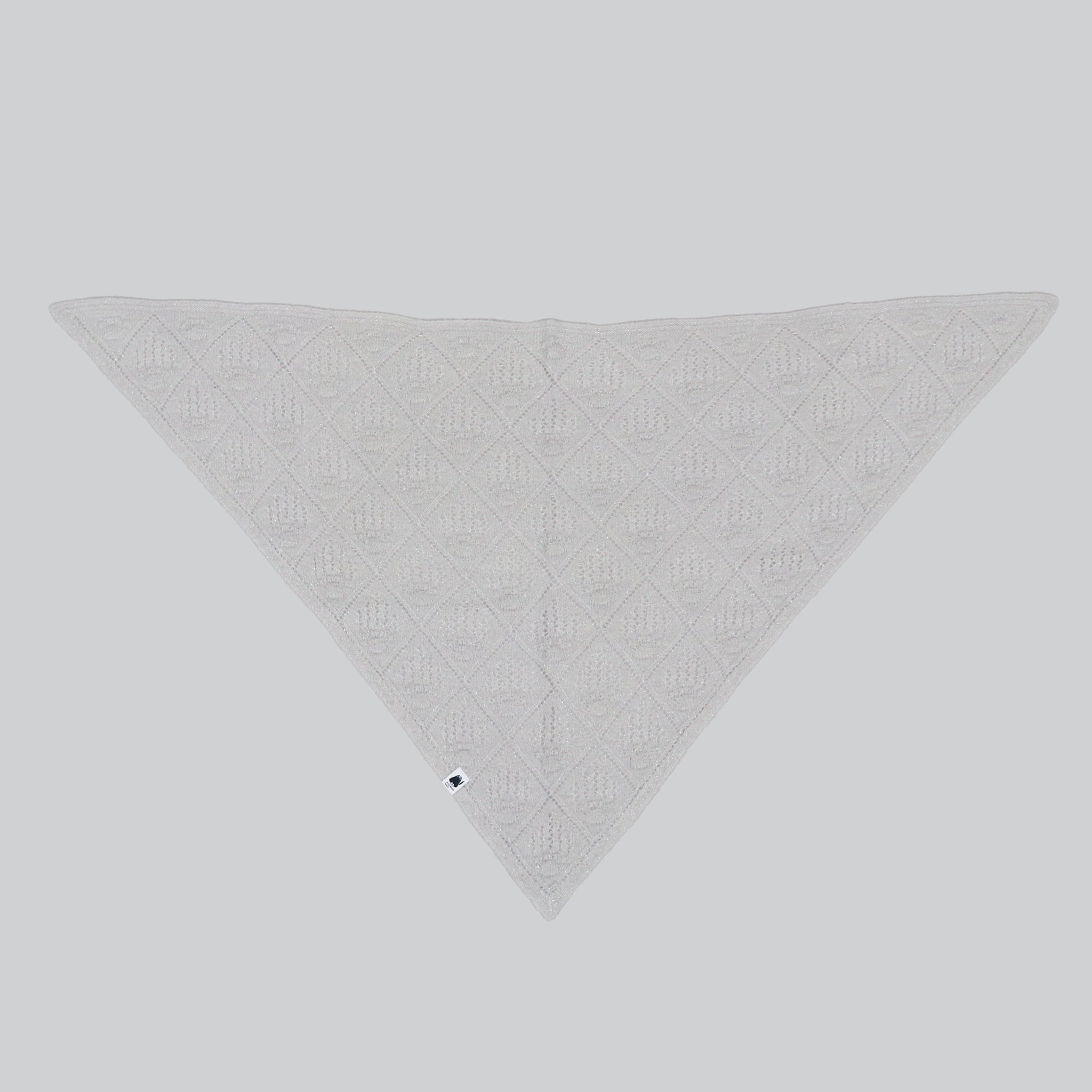 【NYANDER KNIT/ニャンダーニット】 ALPACA CATS CLAW △SHAWL