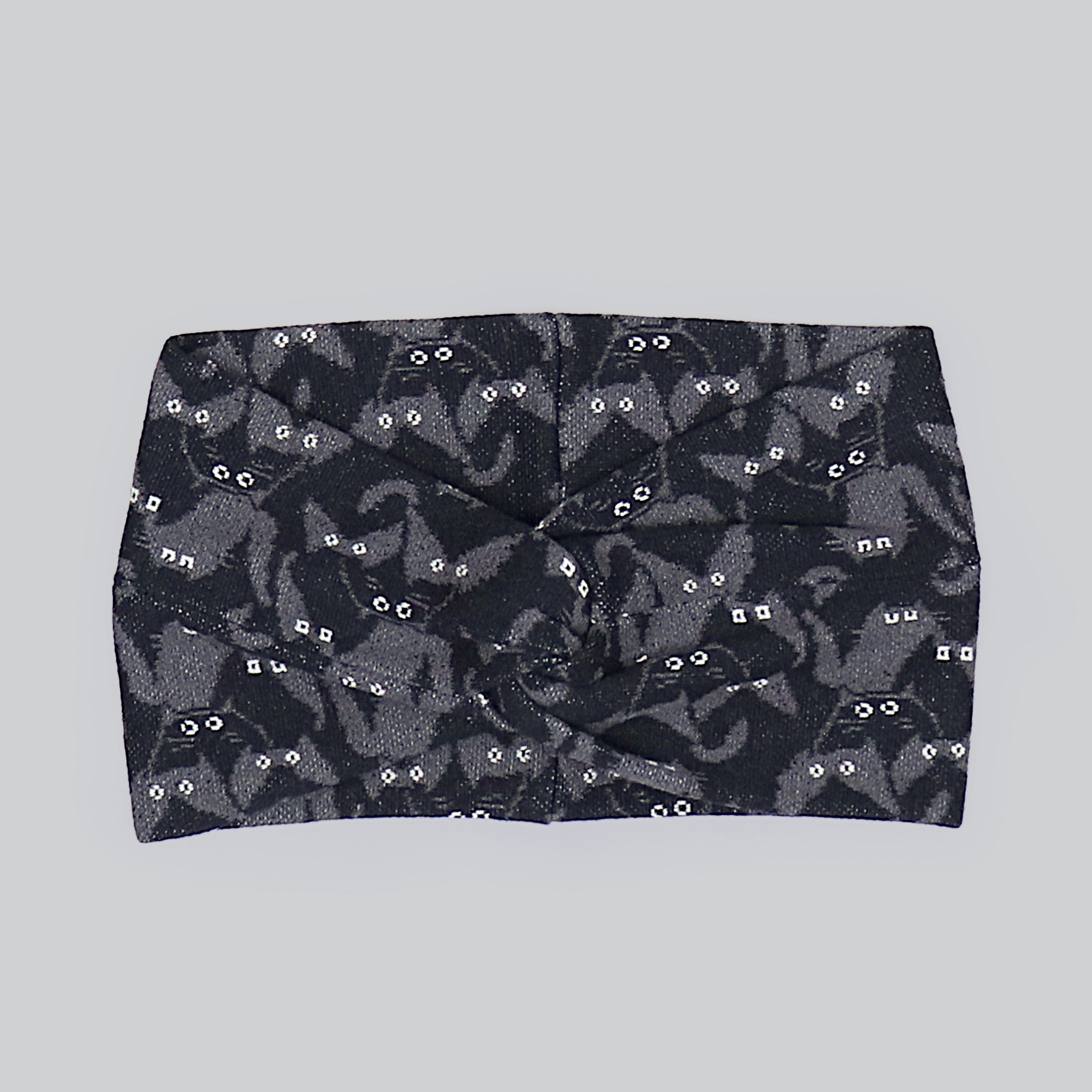 【NYANDER KNIT/ニャンダーニット】CATgeometric TURBAN