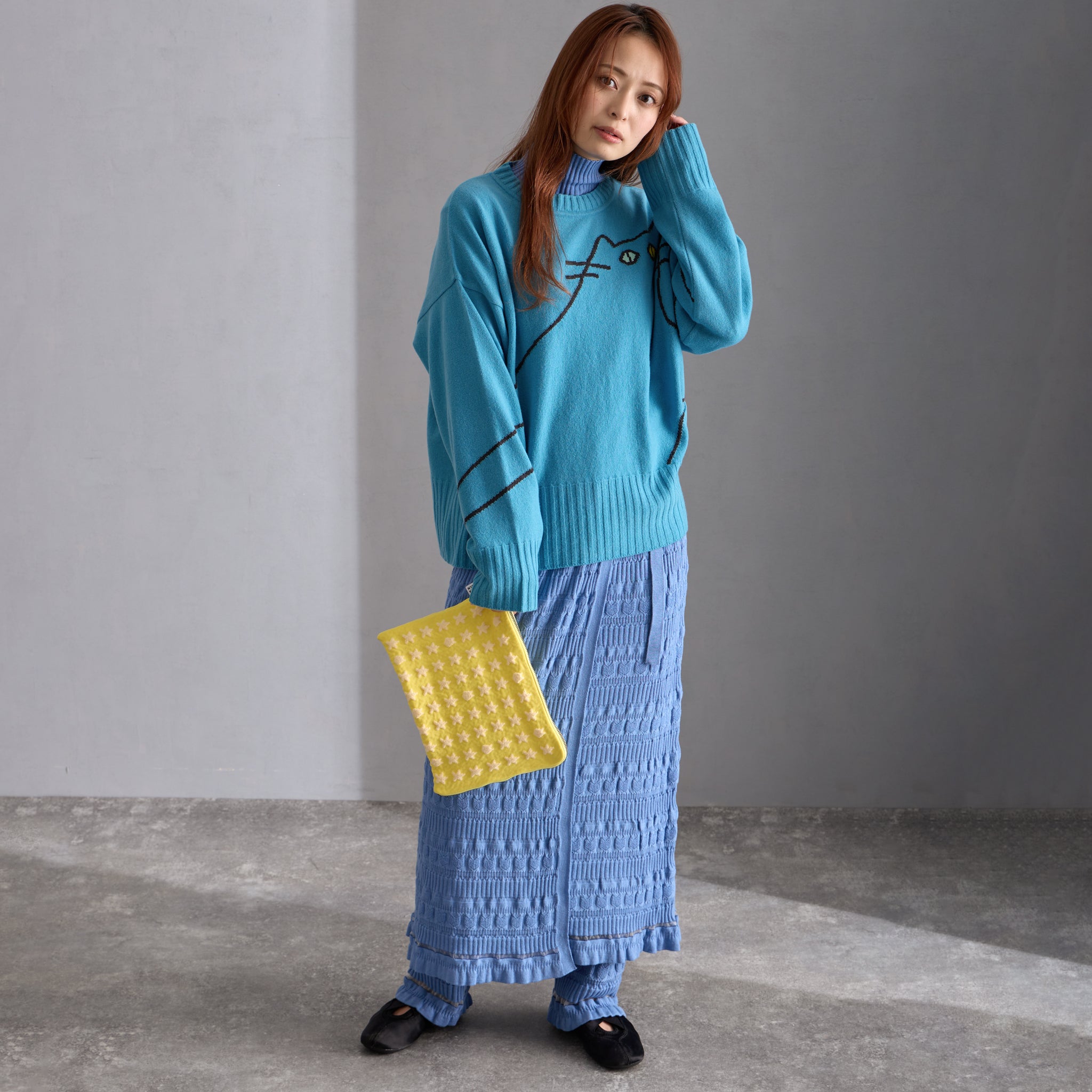 【NYANDER KNIT/ニャンダーニット】HIDDEN CAT BAG ＜SMALL＞
