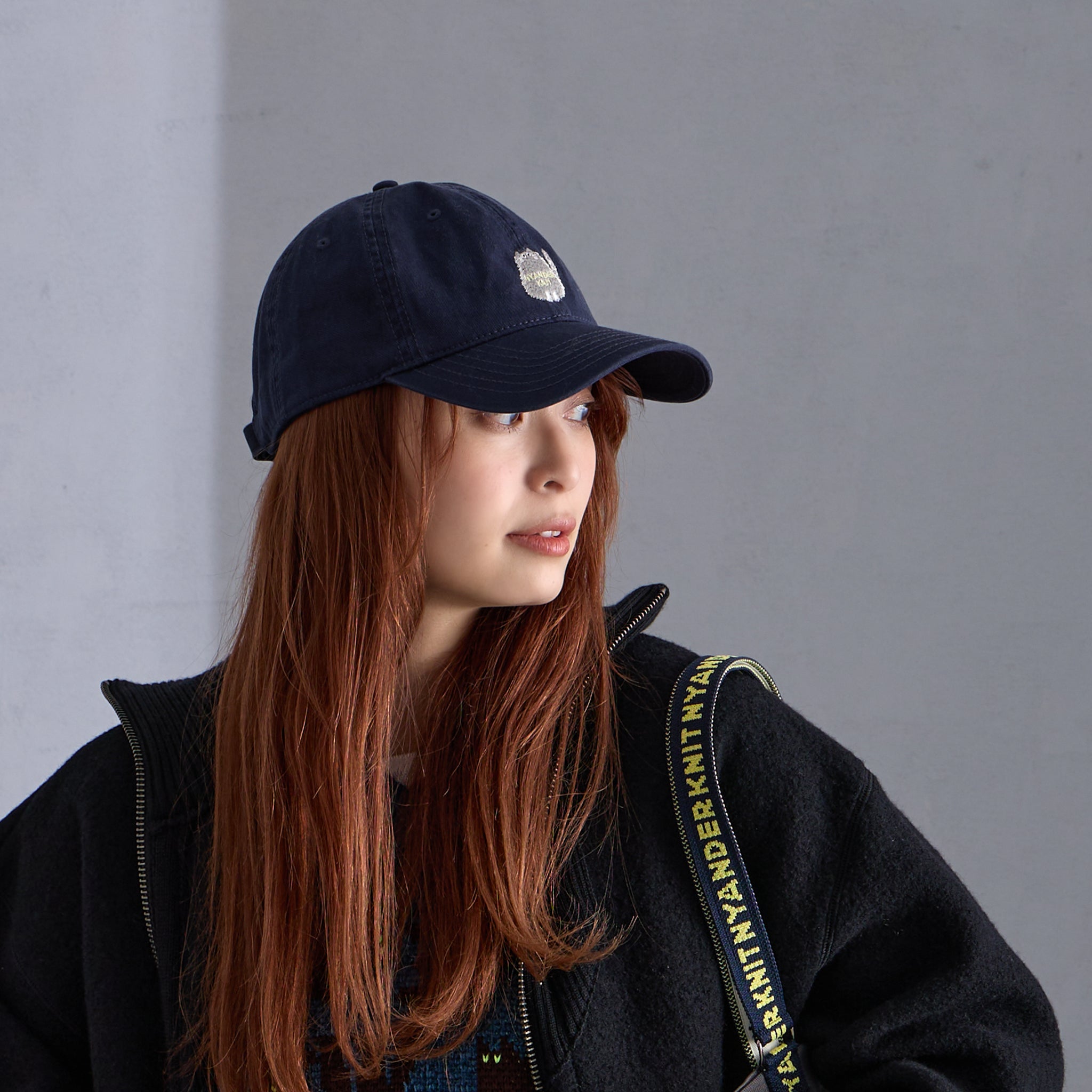 【NYANDER KNIT/ニャンダーニット】 NYANDER　EMBROIDERY CAP