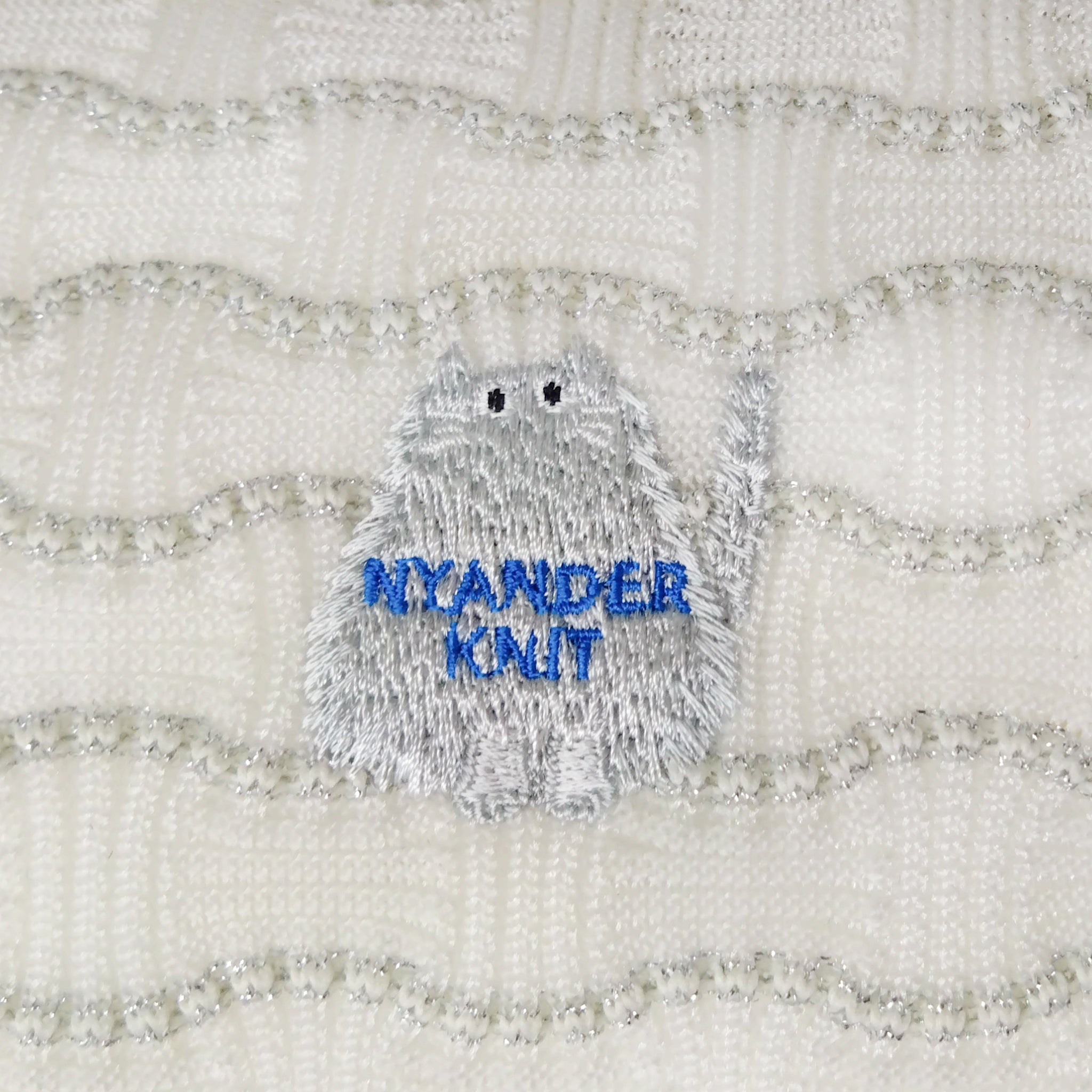 【NYANDER KNIT/ニャンダーニット】BORDER PORCH
