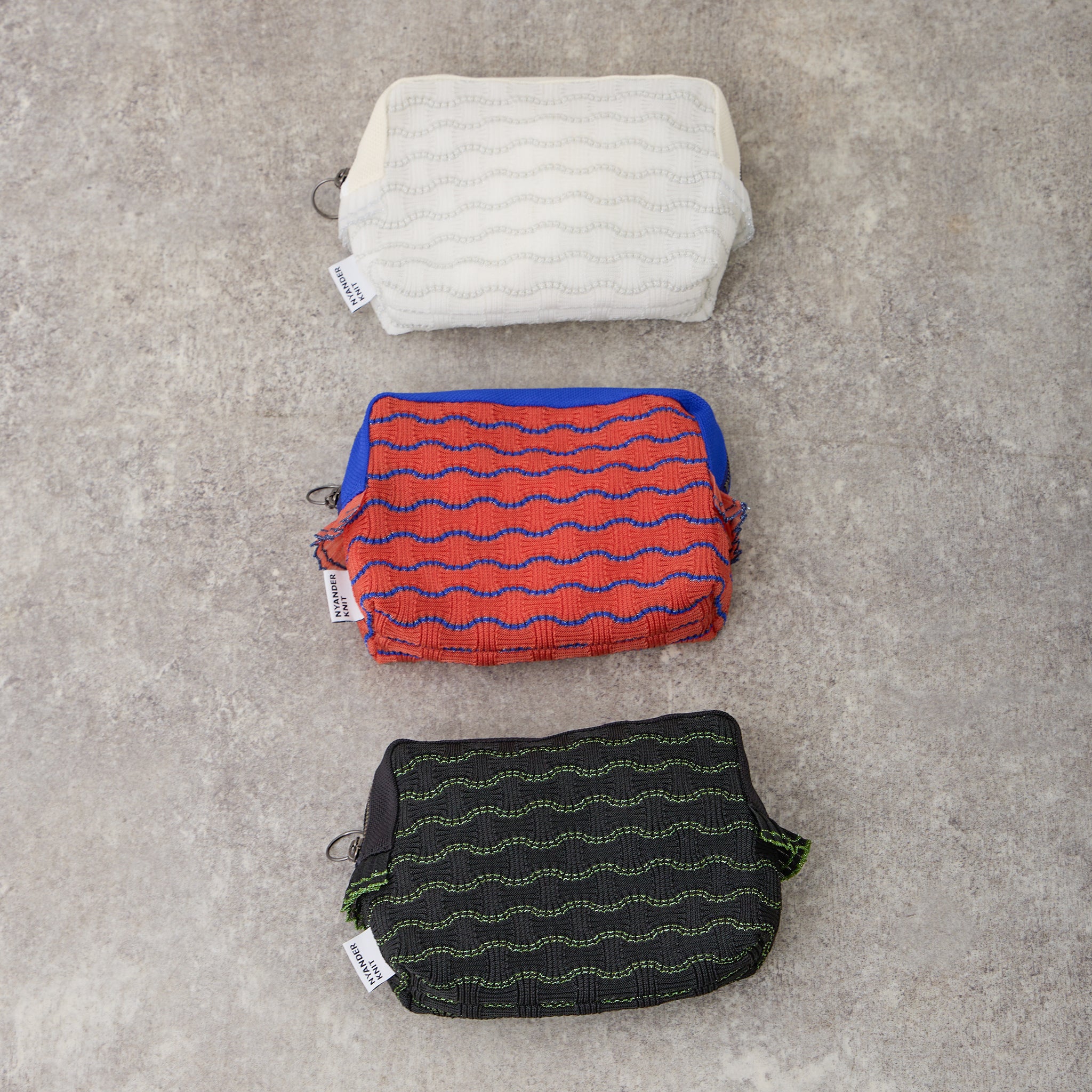 【NYANDER KNIT/ニャンダーニット】BORDER PORCH