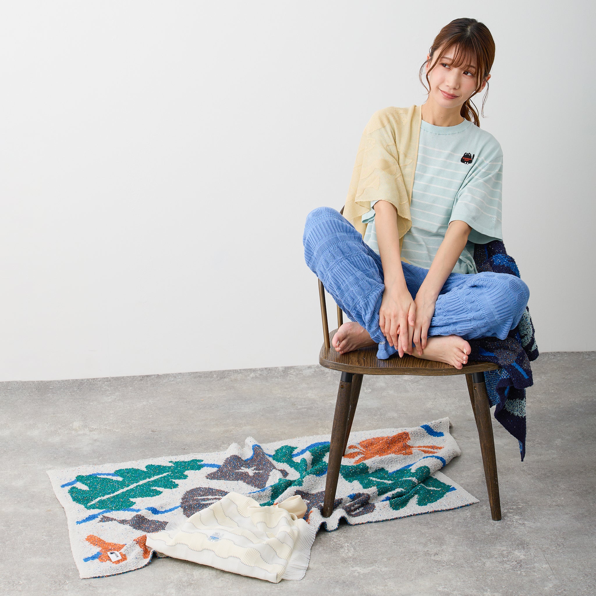 【NYANDER KNIT/ニャンダーニット】NYANDER KNIT BLANKET