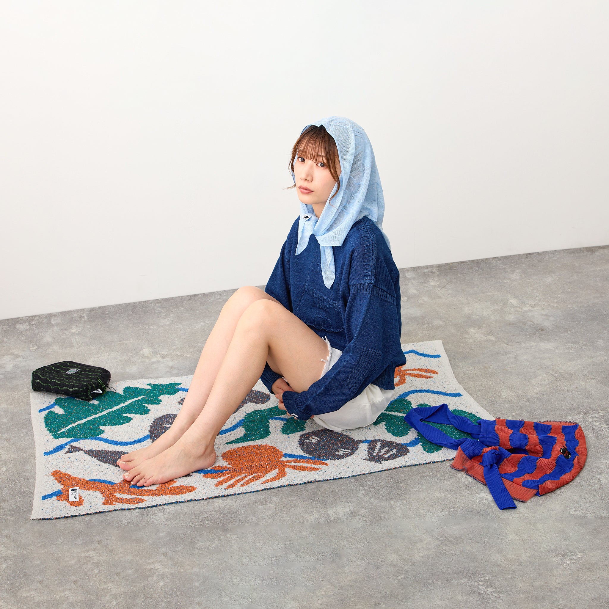 【NYANDER KNIT/ニャンダーニット】NYANDER KNIT BLANKET