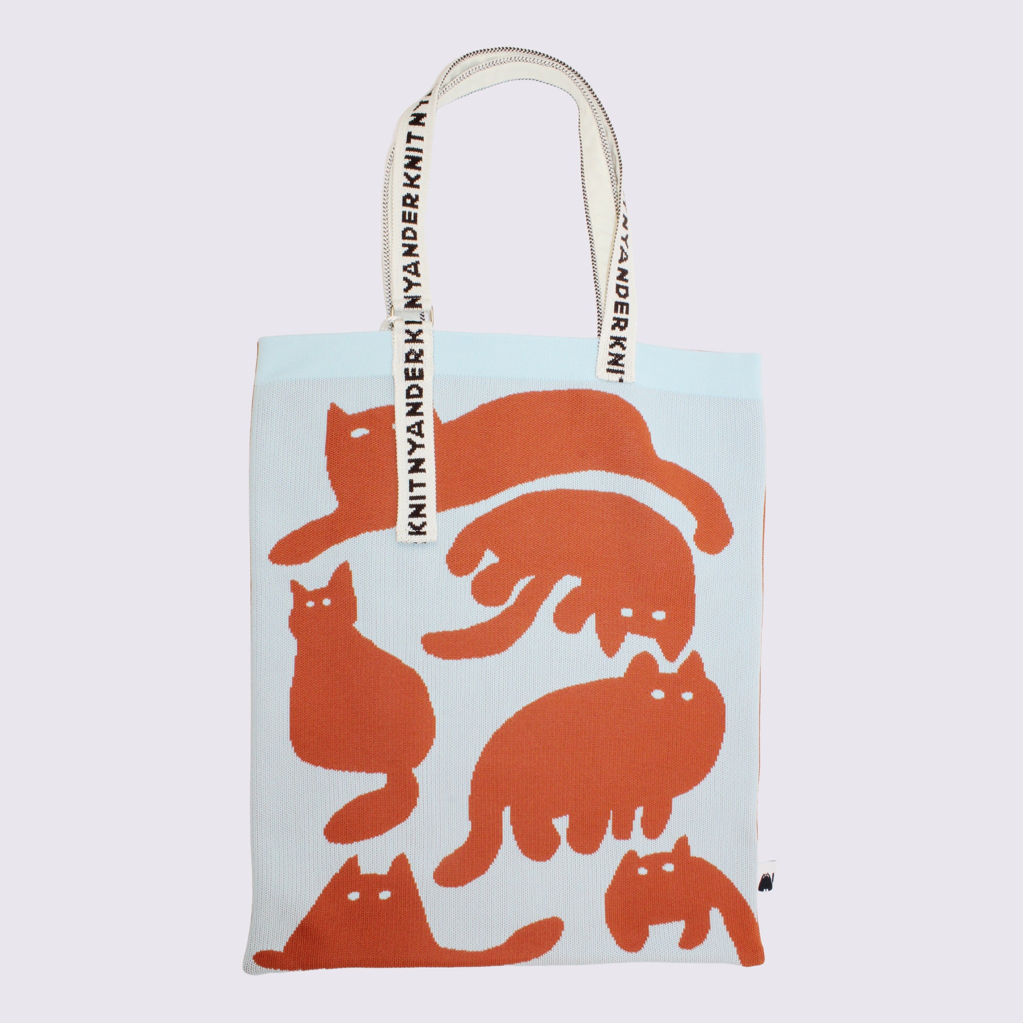 【NYANDER KNIT/ニャンダーニット】 SHADOW CAT TOTE　ATRENA限定デザイン