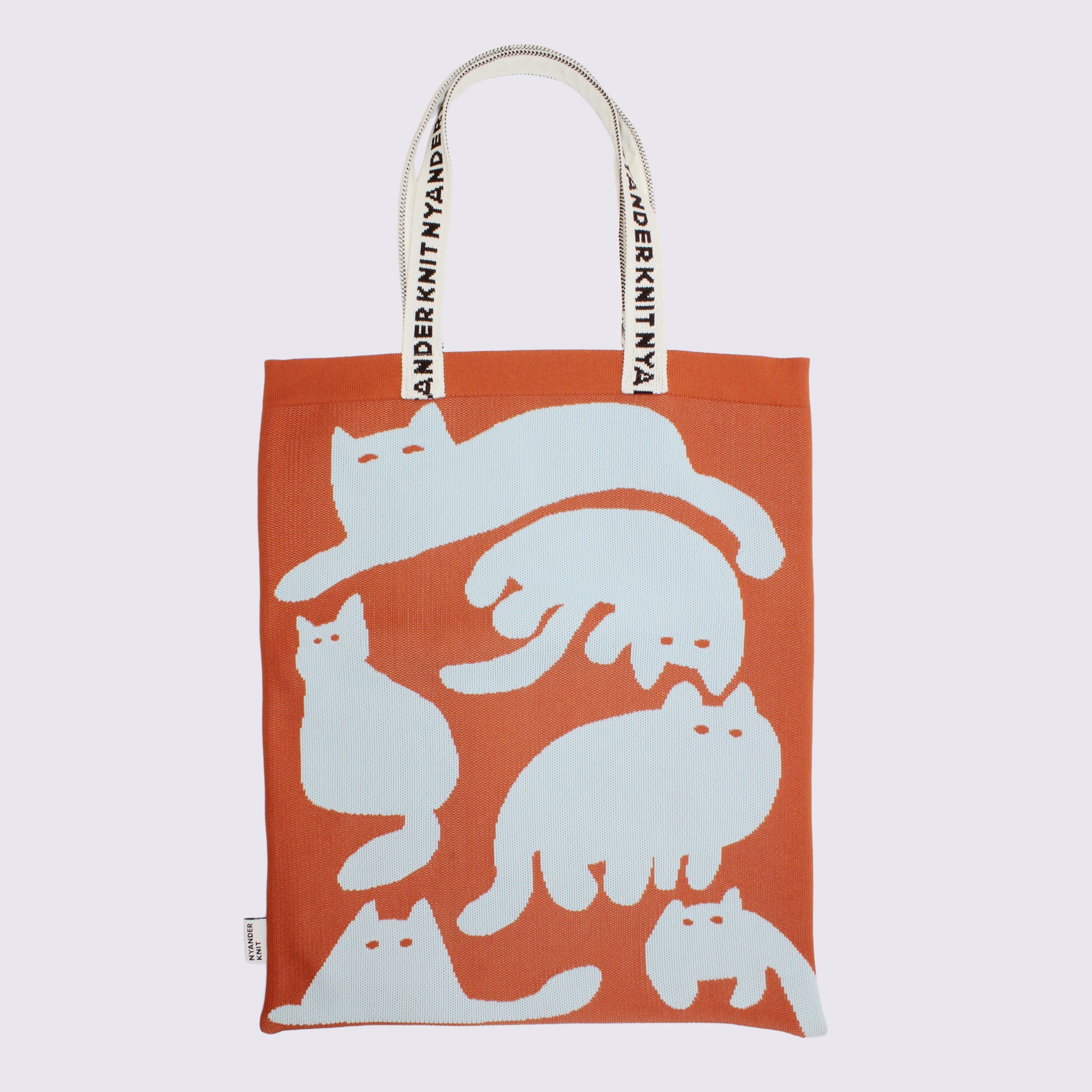 【NYANDER KNIT/ニャンダーニット】 SHADOW CAT TOTE　ATRENA限定デザイン