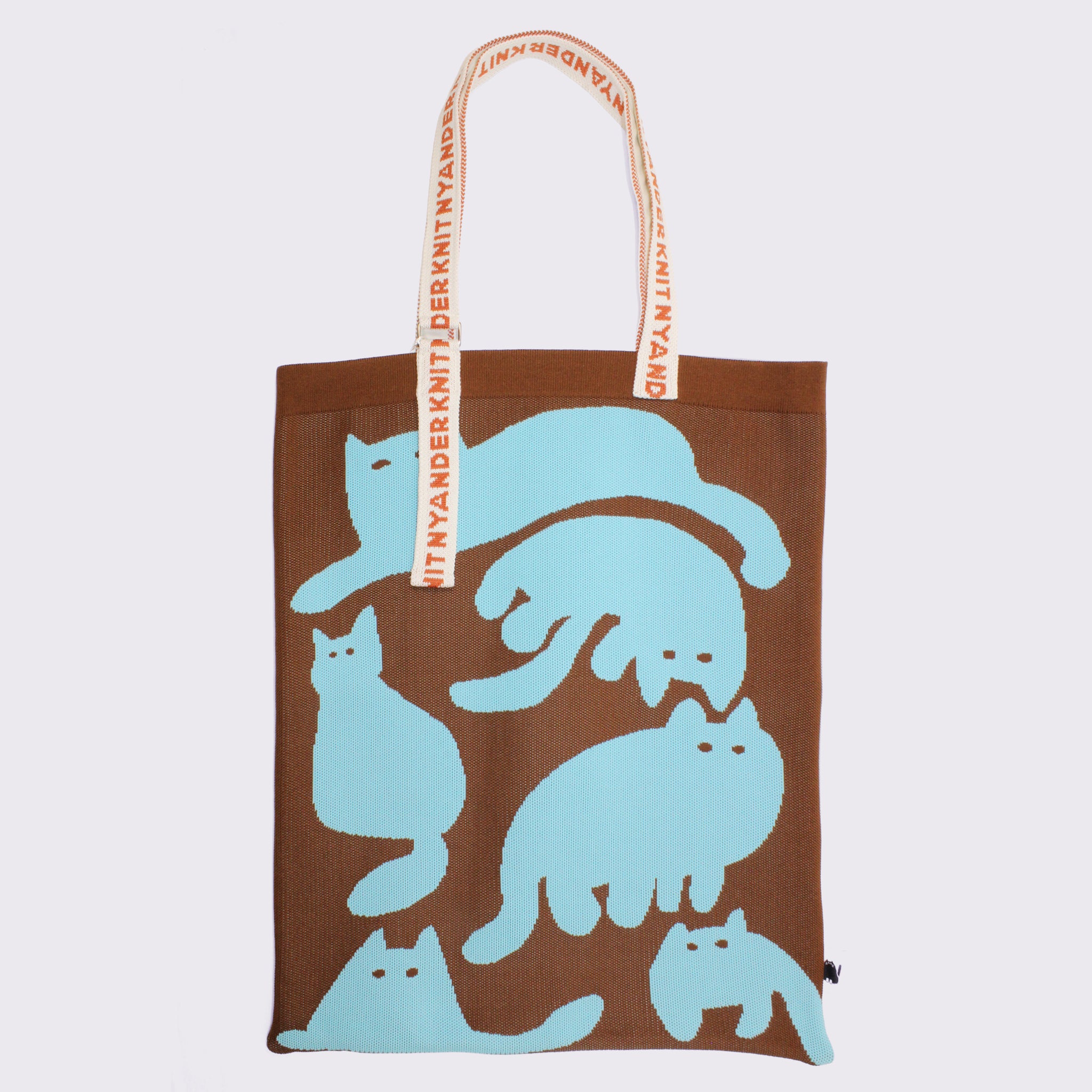 【NYANDER KNIT/ニャンダーニット】 SHADOW CAT TOTE　ATRENA限定デザイン