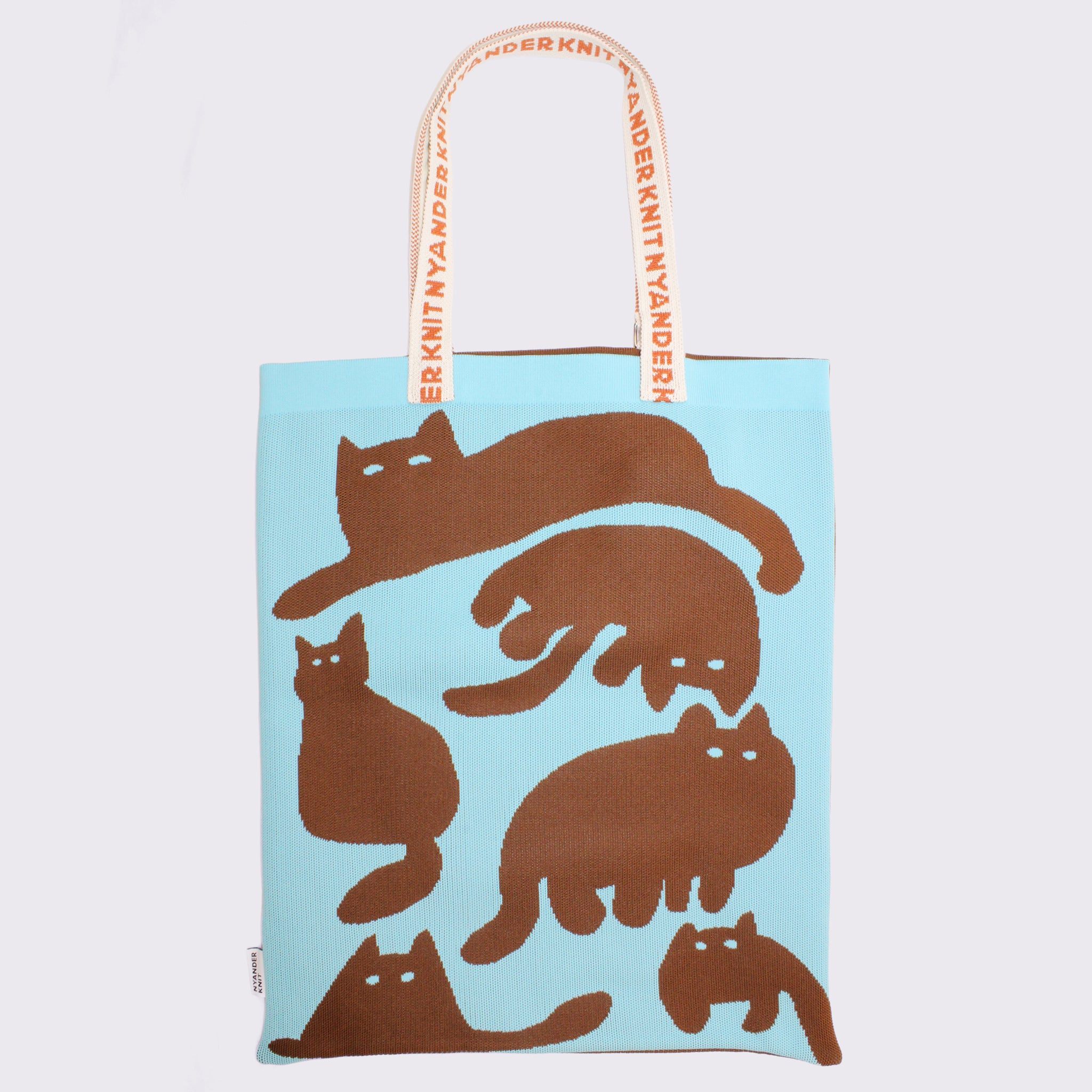 【NYANDER KNIT/ニャンダーニット】 SHADOW CAT TOTE　ATRENA限定デザイン